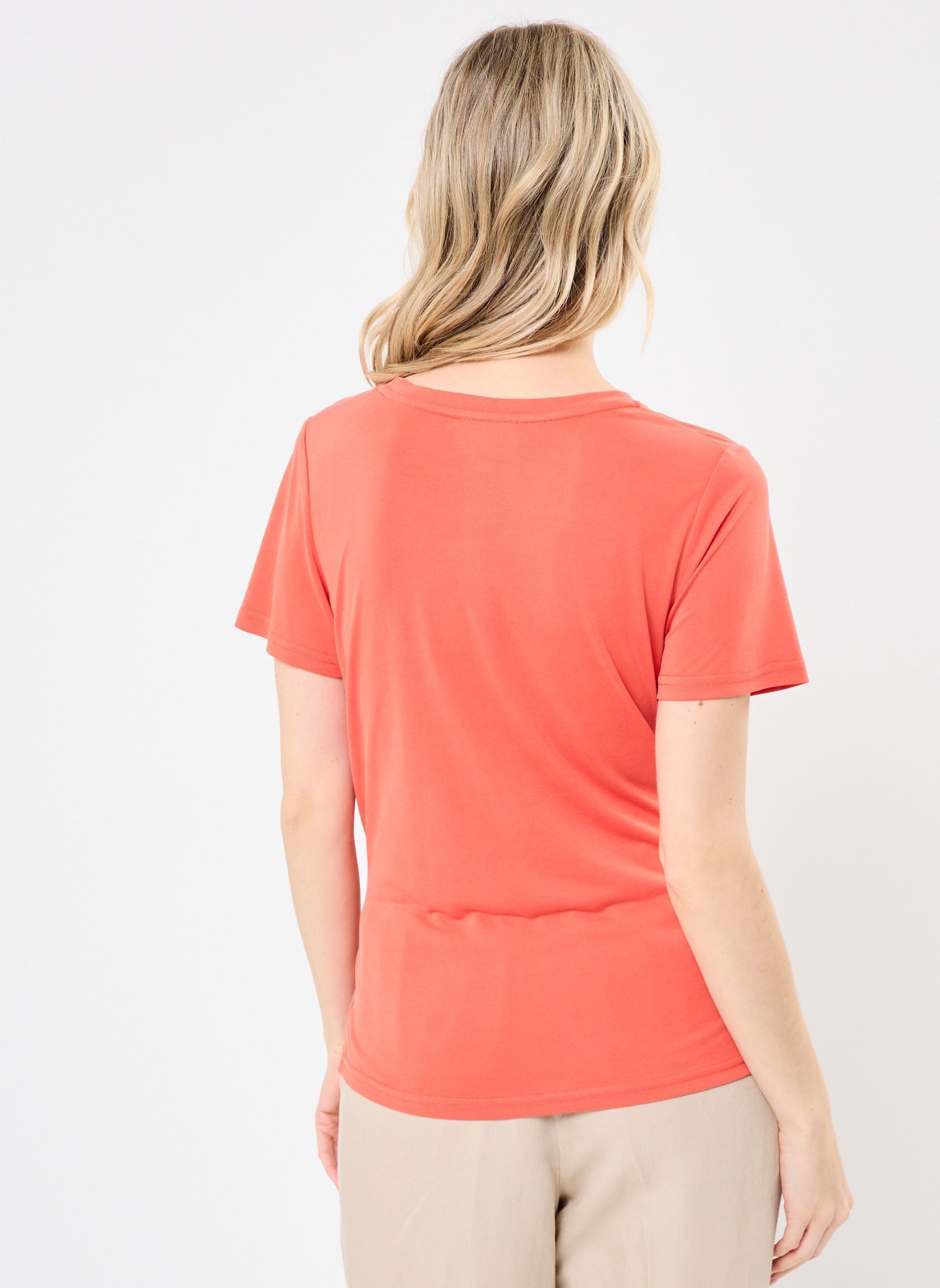 Kurzarm-T-Shirts Cassiane 76210 damen orange ARTLOVE Kurzarm-T-Shirts Cassiane 76210 damen orange Orange