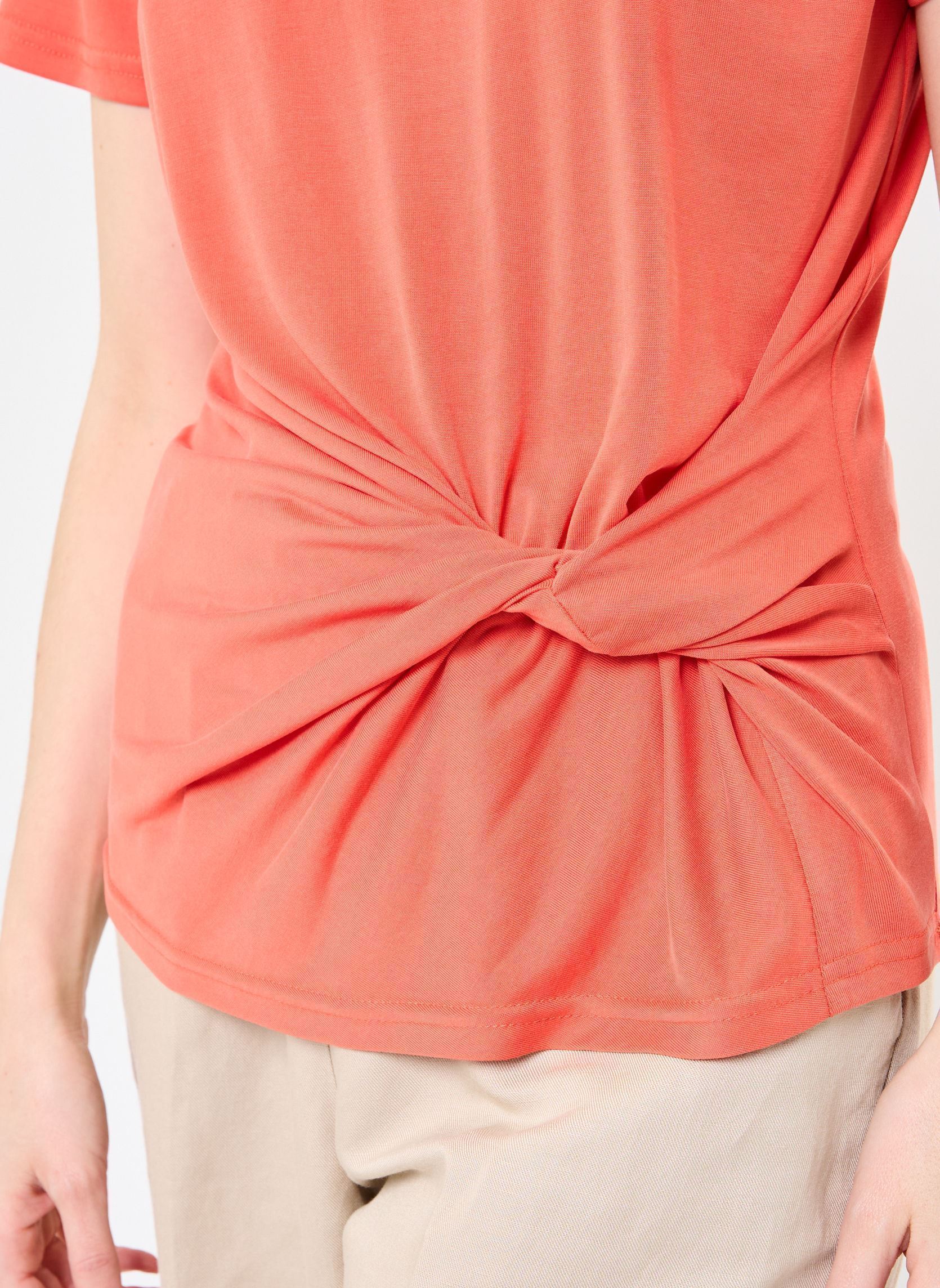Kurzarm-T-Shirts Cassiane 76210 damen orange ARTLOVE Kurzarm-T-Shirts Cassiane 76210 damen orange Orange