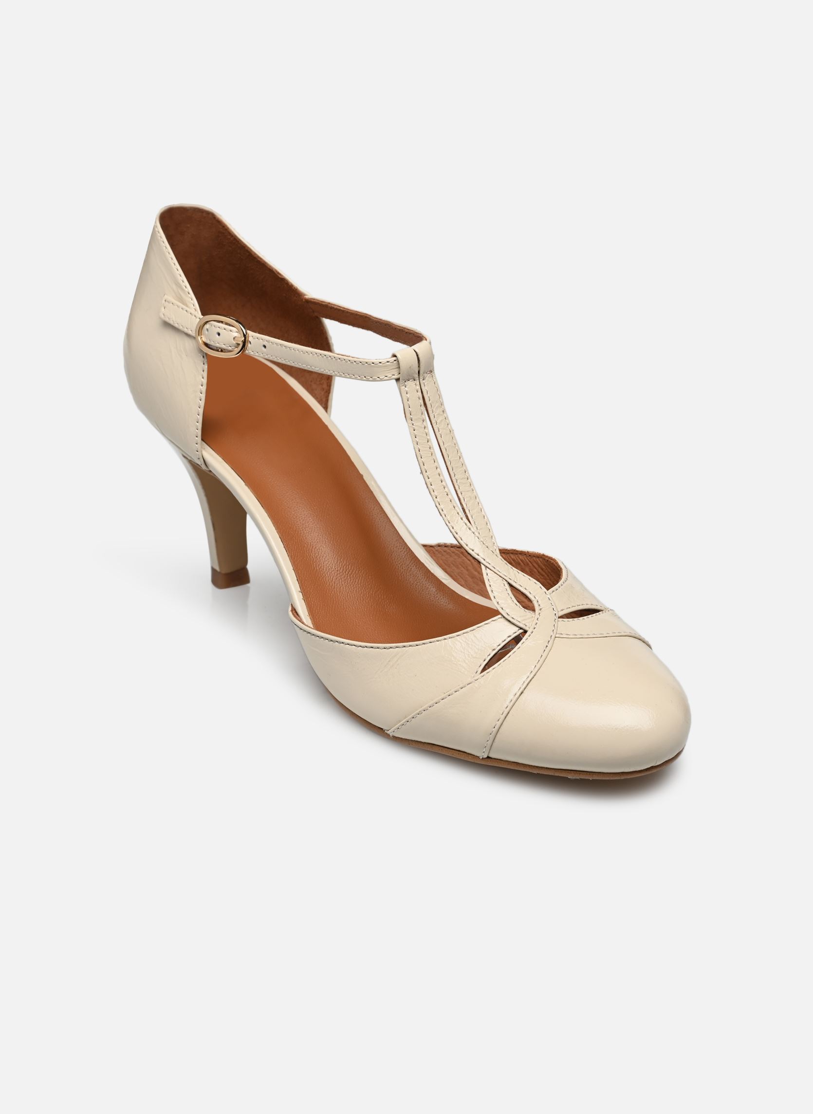 Zapatos de tacón VERMEIL mujer blanco Jonak Zapatos de tacón VERMEIL mujer blanco ECRU