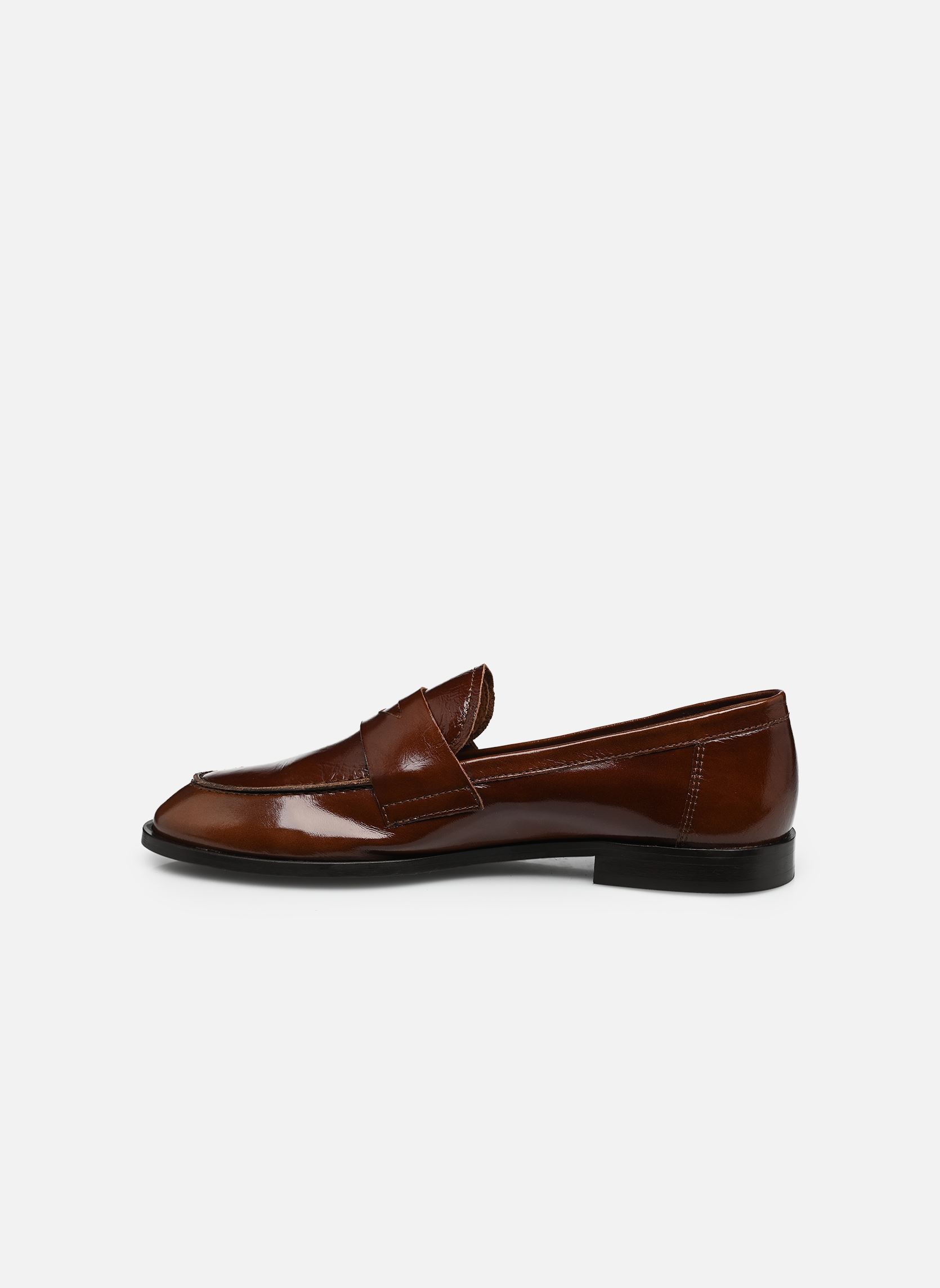 Loafer THELMA damen braun Jonak Loafer THELMA damen braun cuir brillant marron
