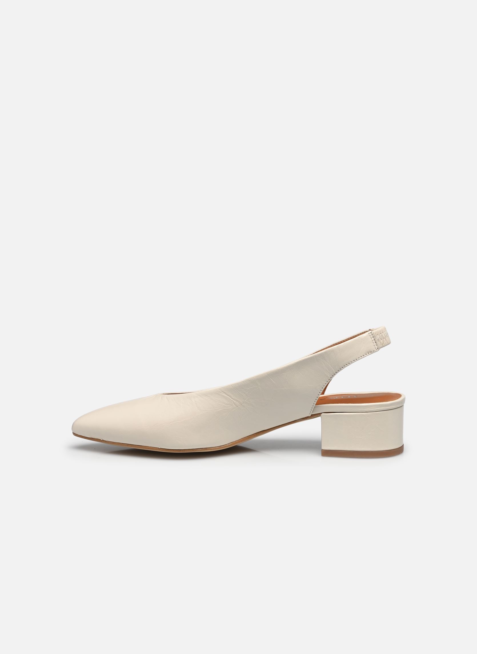 Slingback pumps VINCE dames wit Jonak Slingback pumps VINCE dames wit Ecru