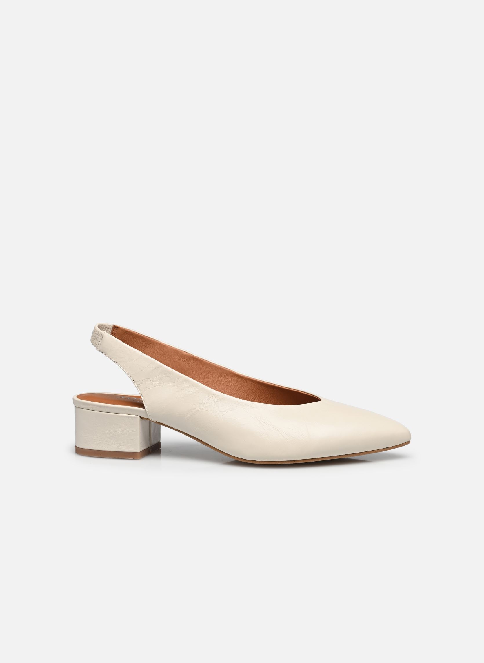 Slingback pumps VINCE dames wit Jonak Slingback pumps VINCE dames wit Ecru