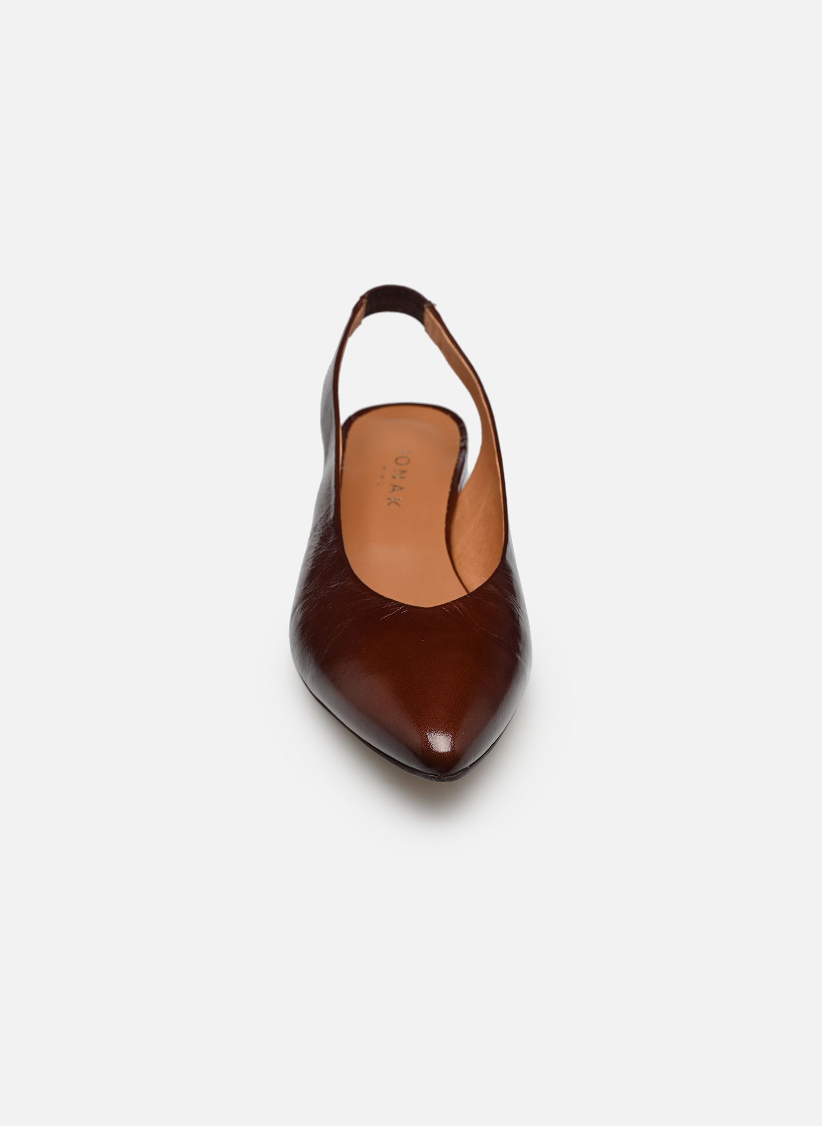 Pumps mit Riemchen VINCE damen braun Jonak Pumps mit Riemchen VINCE damen braun cuir brillant marron