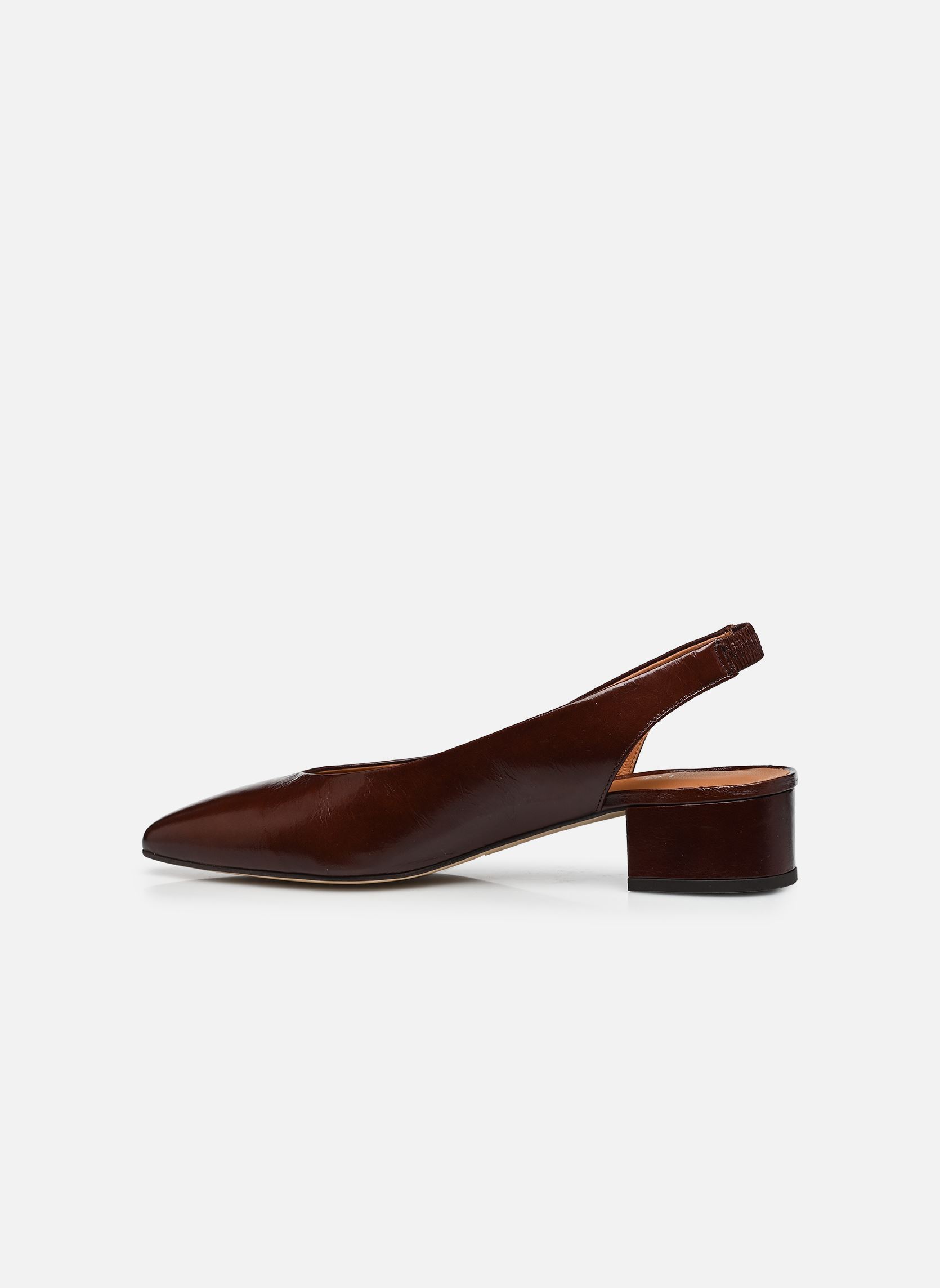 Pumps mit Riemchen VINCE damen braun Jonak Pumps mit Riemchen VINCE damen braun cuir brillant marron