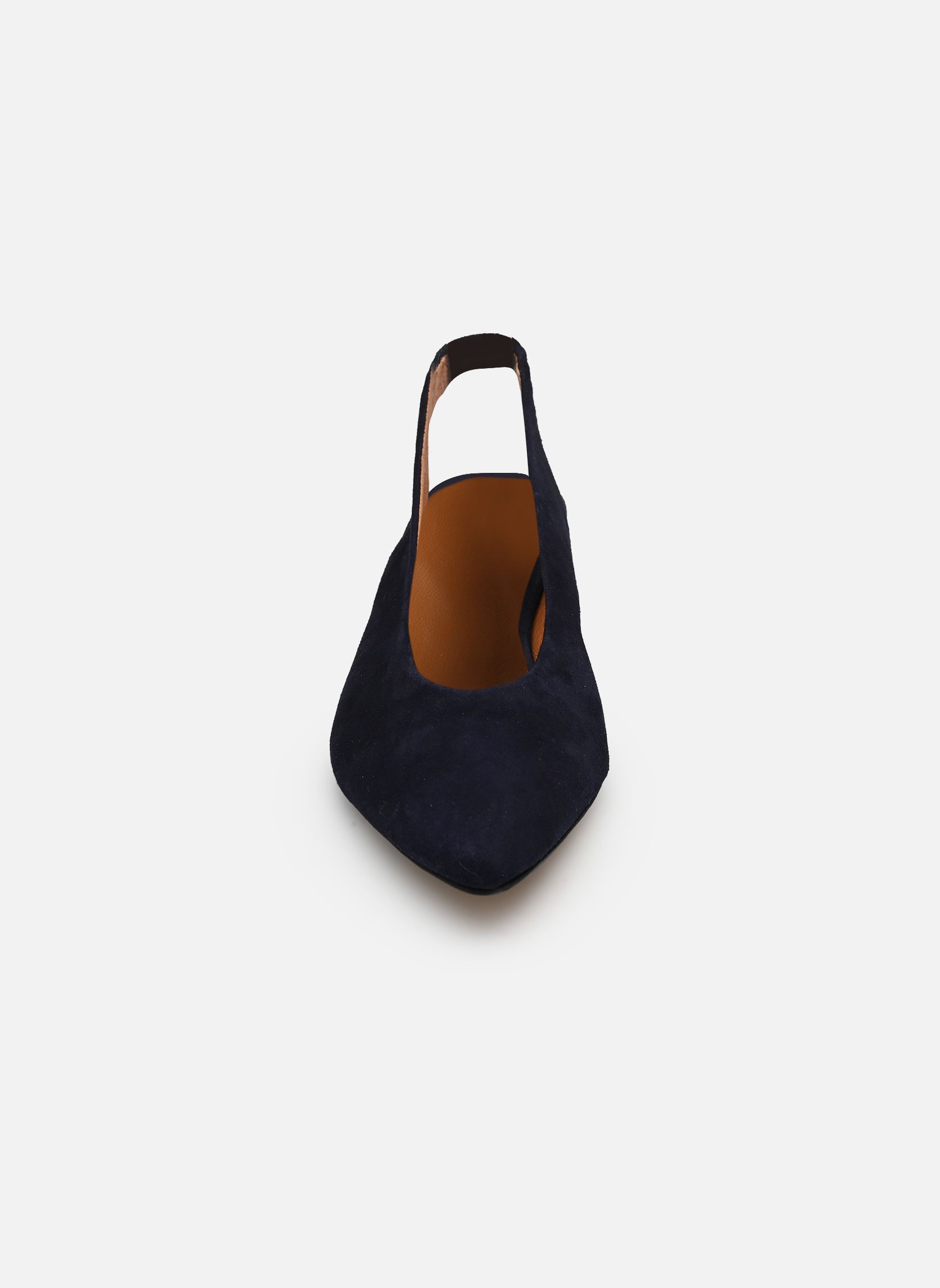 Slingback pumps VINCE dames blauw Jonak Slingback pumps VINCE dames blauw VELOURS MARINE