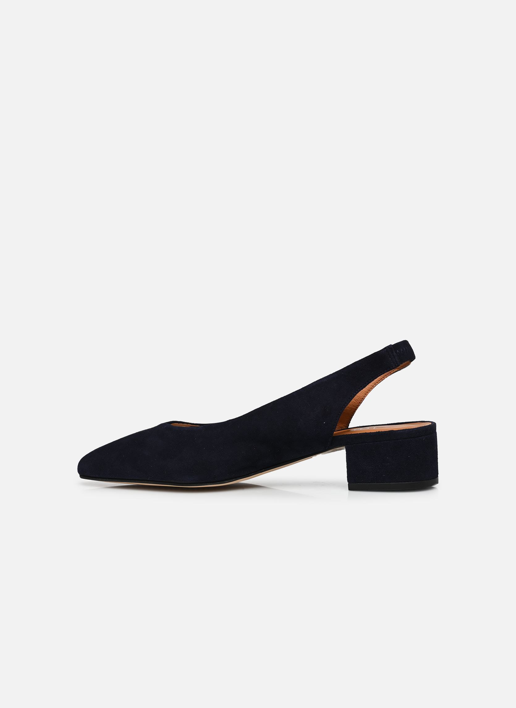 Slingback pumps VINCE dames blauw Jonak Slingback pumps VINCE dames blauw VELOURS MARINE