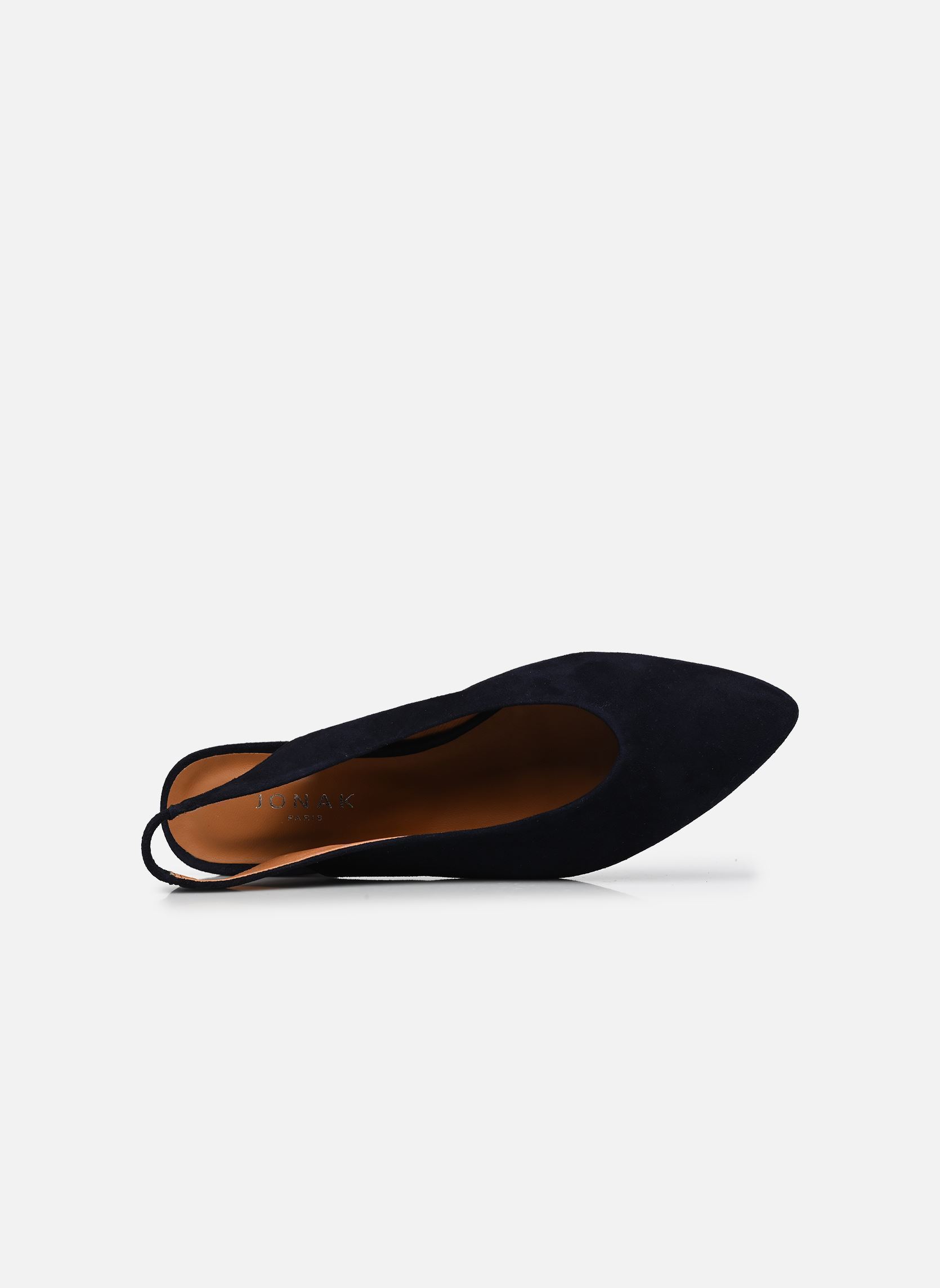 Slingback pumps VINCE dames blauw Jonak Slingback pumps VINCE dames blauw VELOURS MARINE