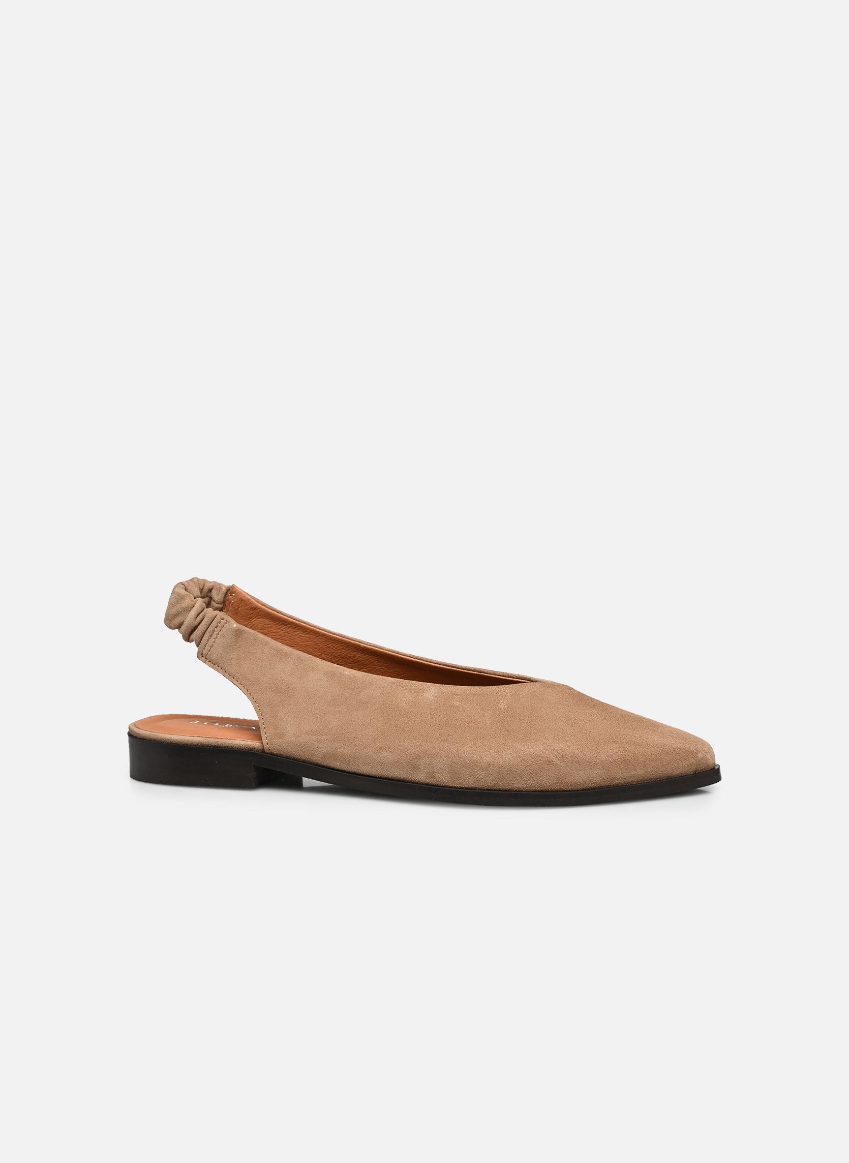 Slingback pumps ACAJOU dames bruin Jonak Slingback pumps ACAJOU dames bruin Velours Camel
