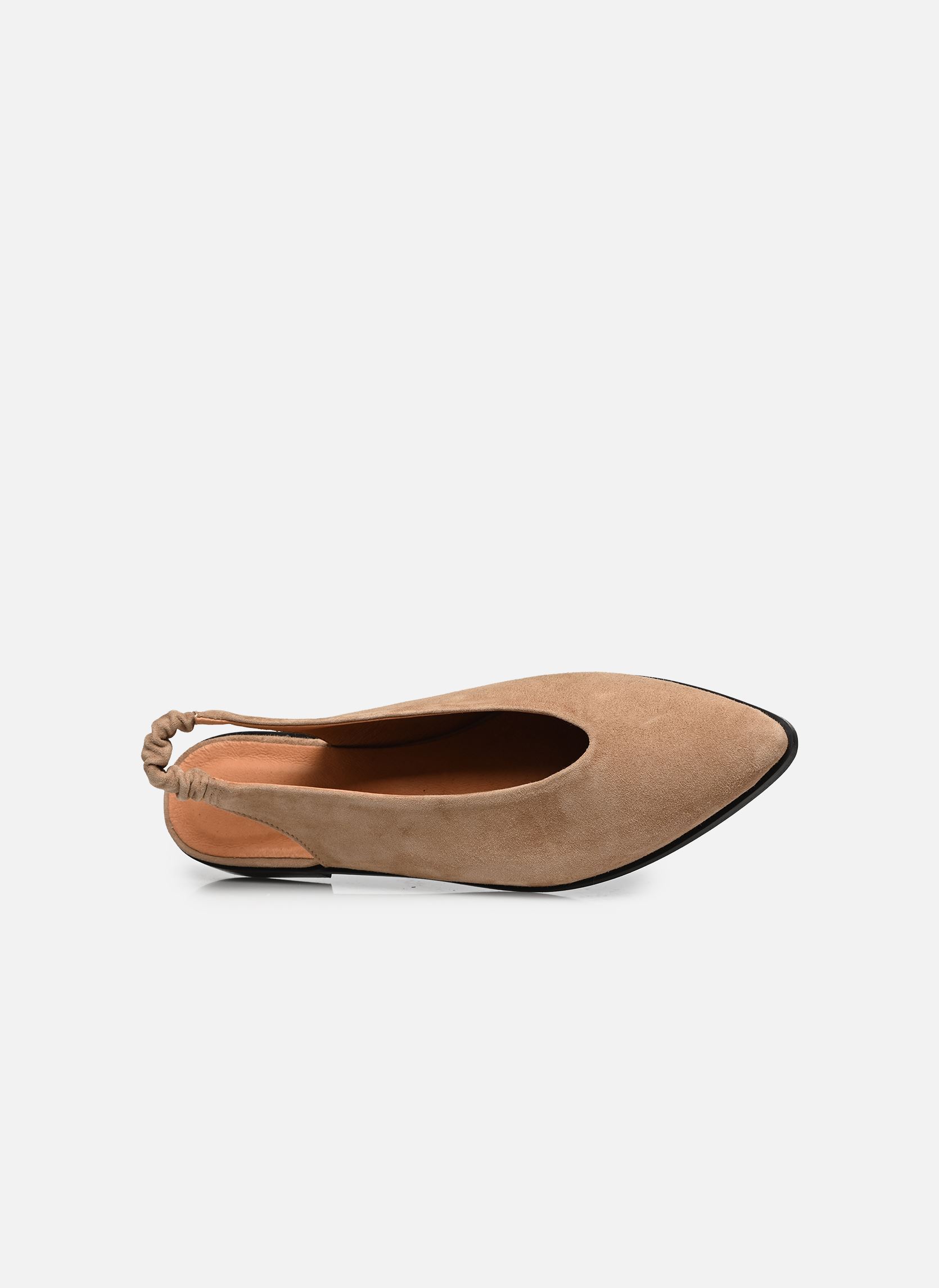 Slingback pumps ACAJOU dames bruin Jonak Slingback pumps ACAJOU dames bruin Velours Camel