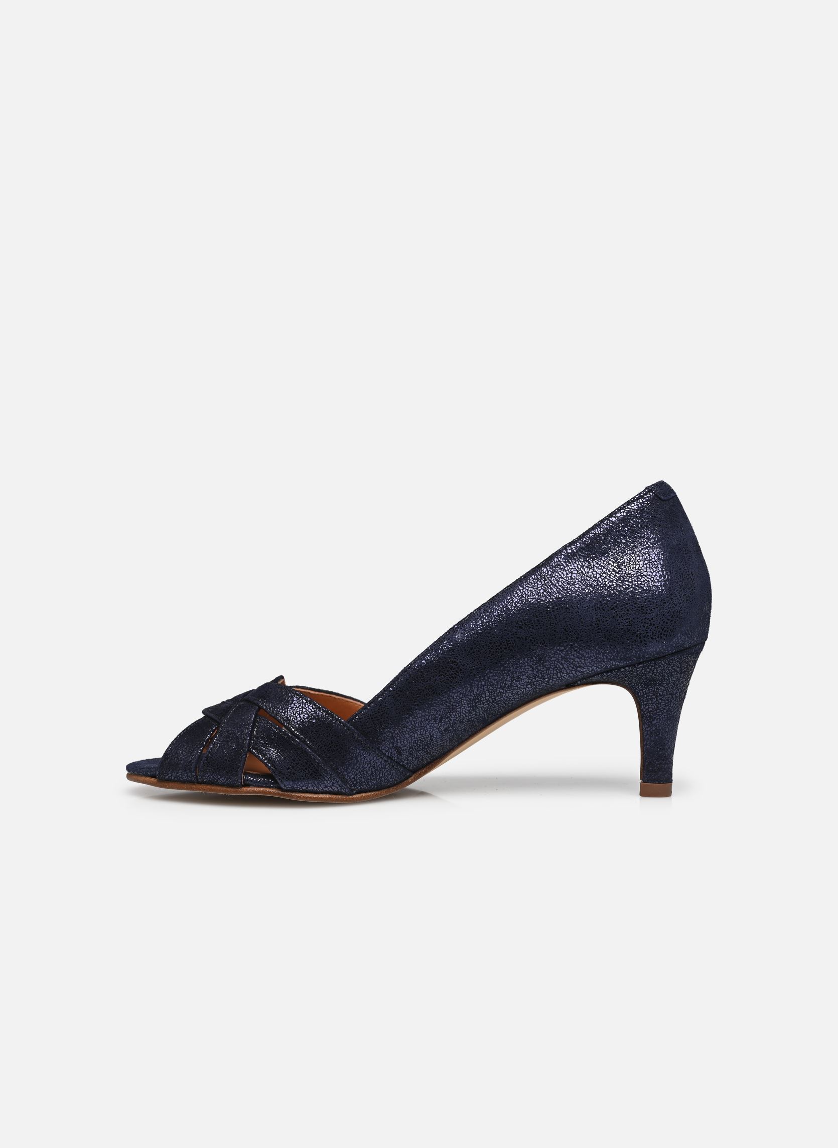 Escarpins à bout ouvert DAVIA femme bleu Jonak Escarpins à bout ouvert DAVIA femme bleu Marine