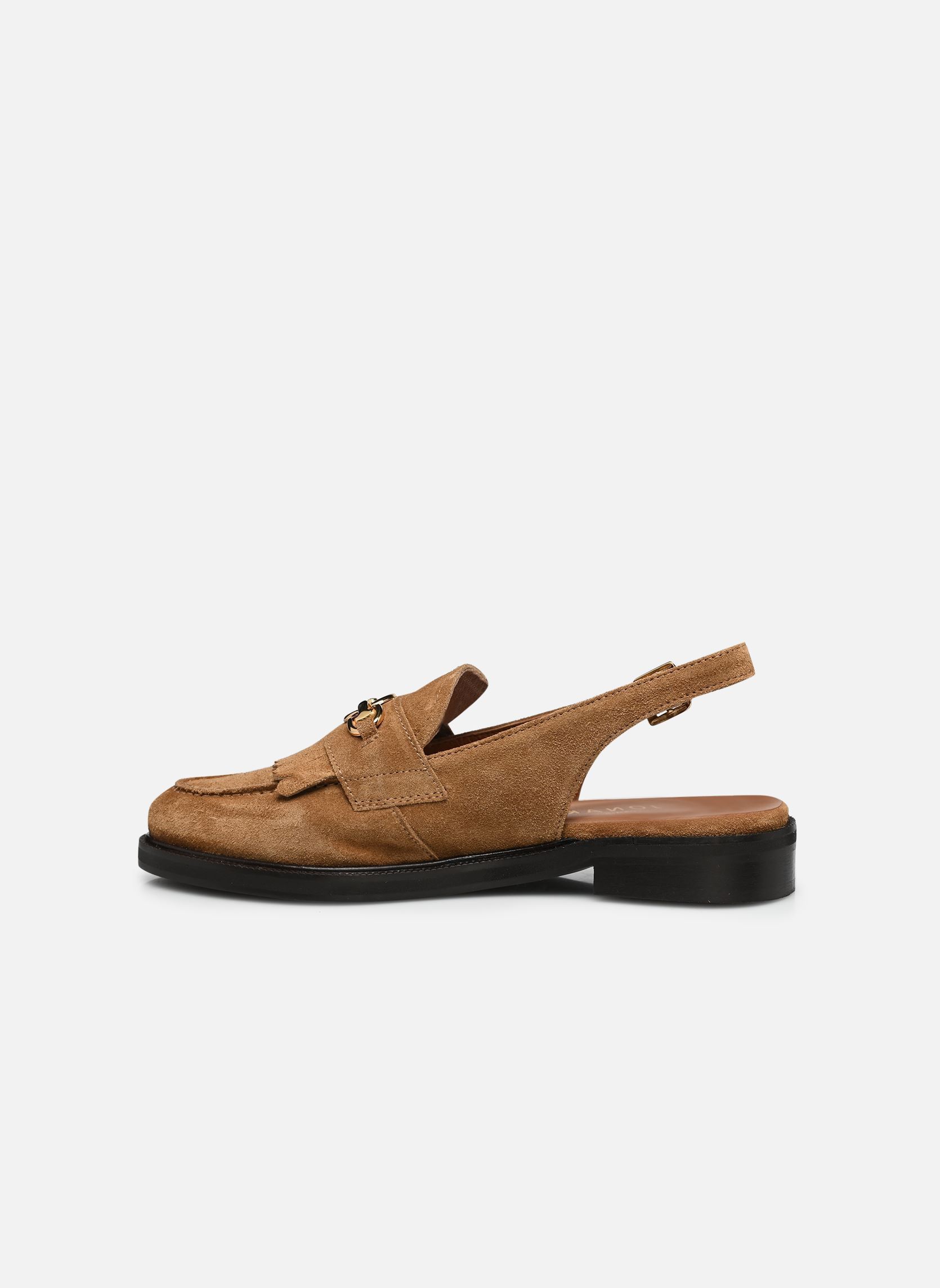 Mocassins DELPHY dames bruin Jonak Mocassins DELPHY dames bruin Croute Tabac