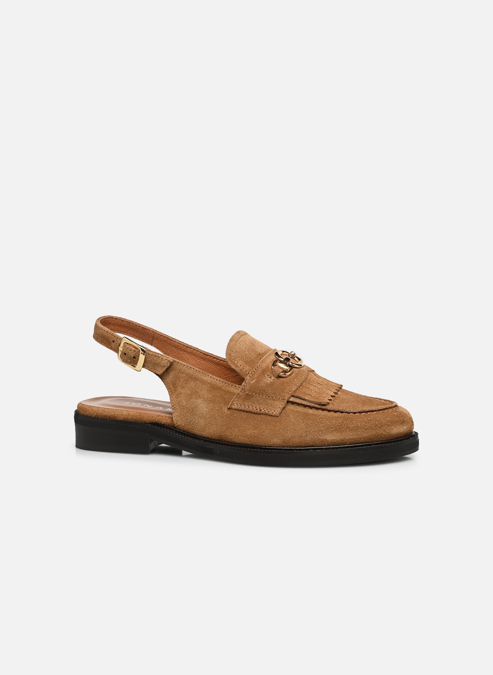 Mocassins DELPHY dames bruin Jonak Mocassins DELPHY dames bruin Croute Tabac