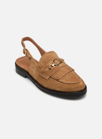 Mocassins DELPHY dames bruin