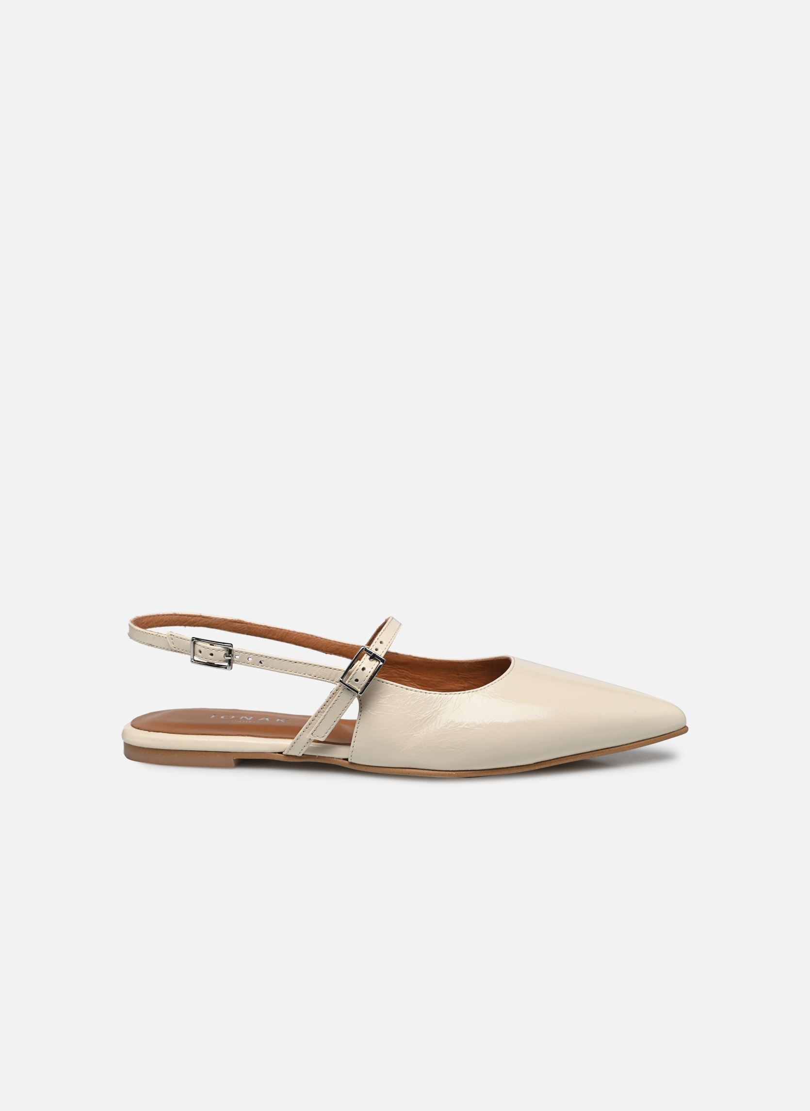 Slingback pumps DURA dames wit Jonak Slingback pumps DURA dames wit Ecru