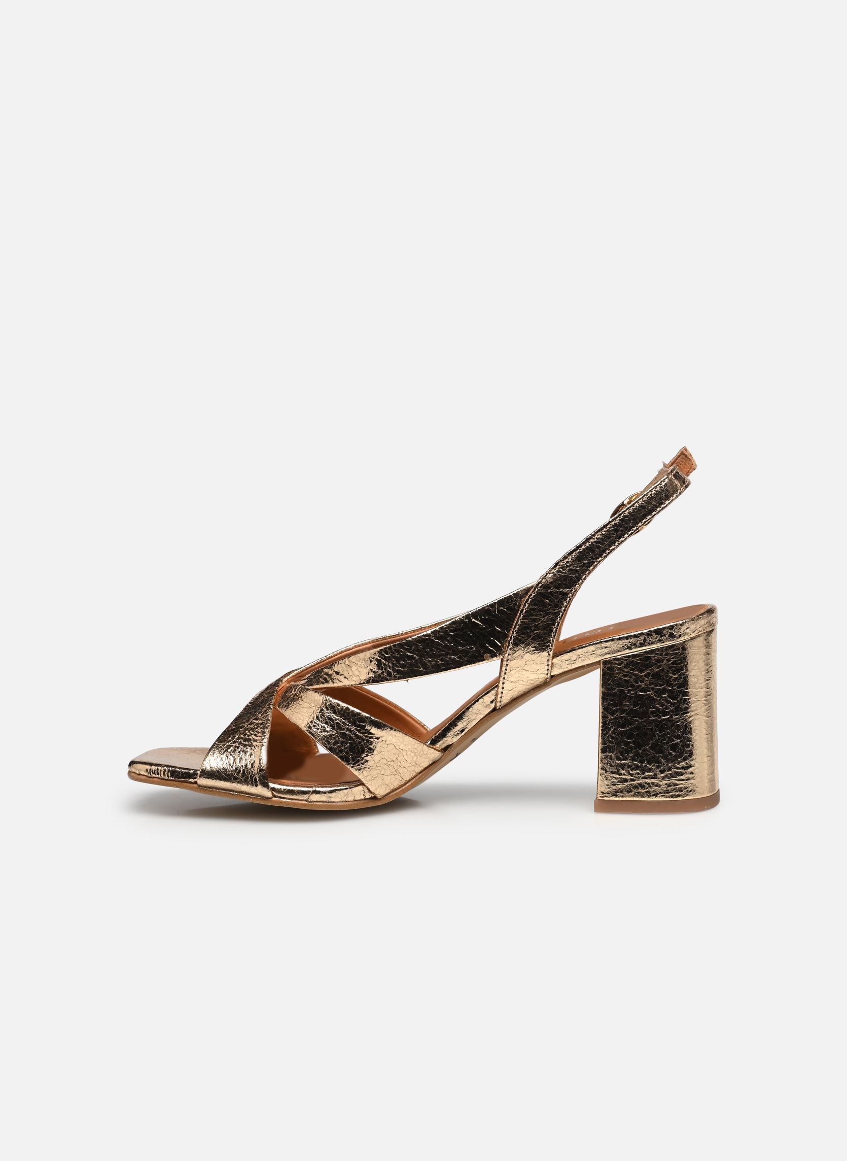 Sandalen VANITY dames goud en brons Jonak Sandalen VANITY dames goud en brons Or Craquele