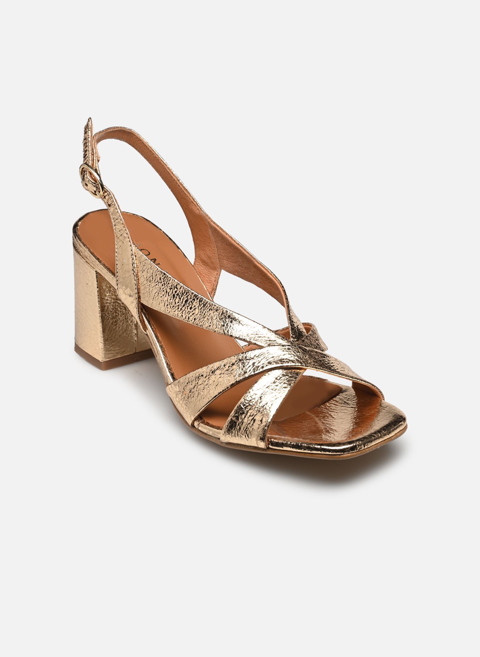 Sandalen VANITY dames goud en brons Jonak Sandalen VANITY dames goud en brons Or Craquele