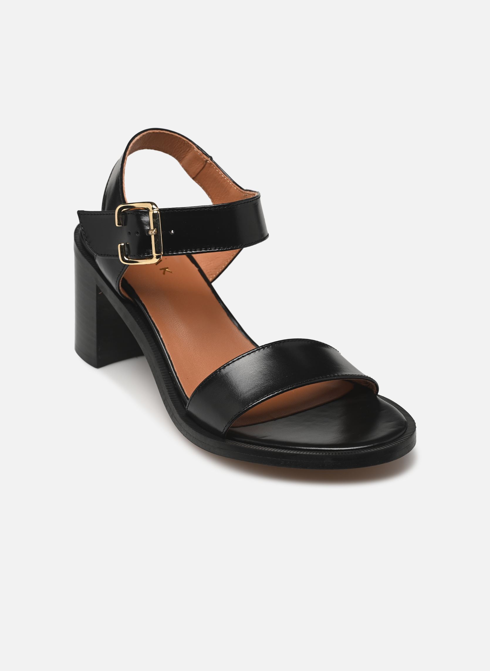 Sandales AROMA femme noir Jonak Sandales AROMA femme noir Noir