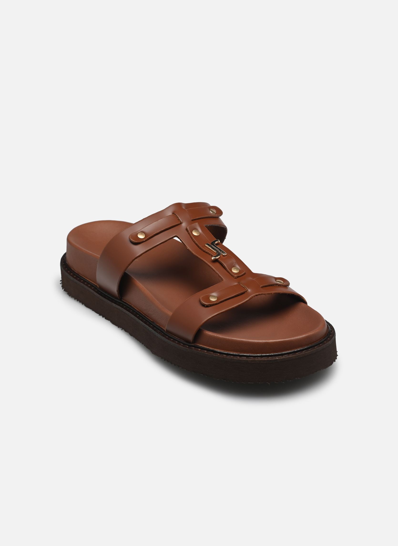 Pantoletten und Clogs LUANA damen braun Jonak Pantoletten und Clogs LUANA damen braun marron