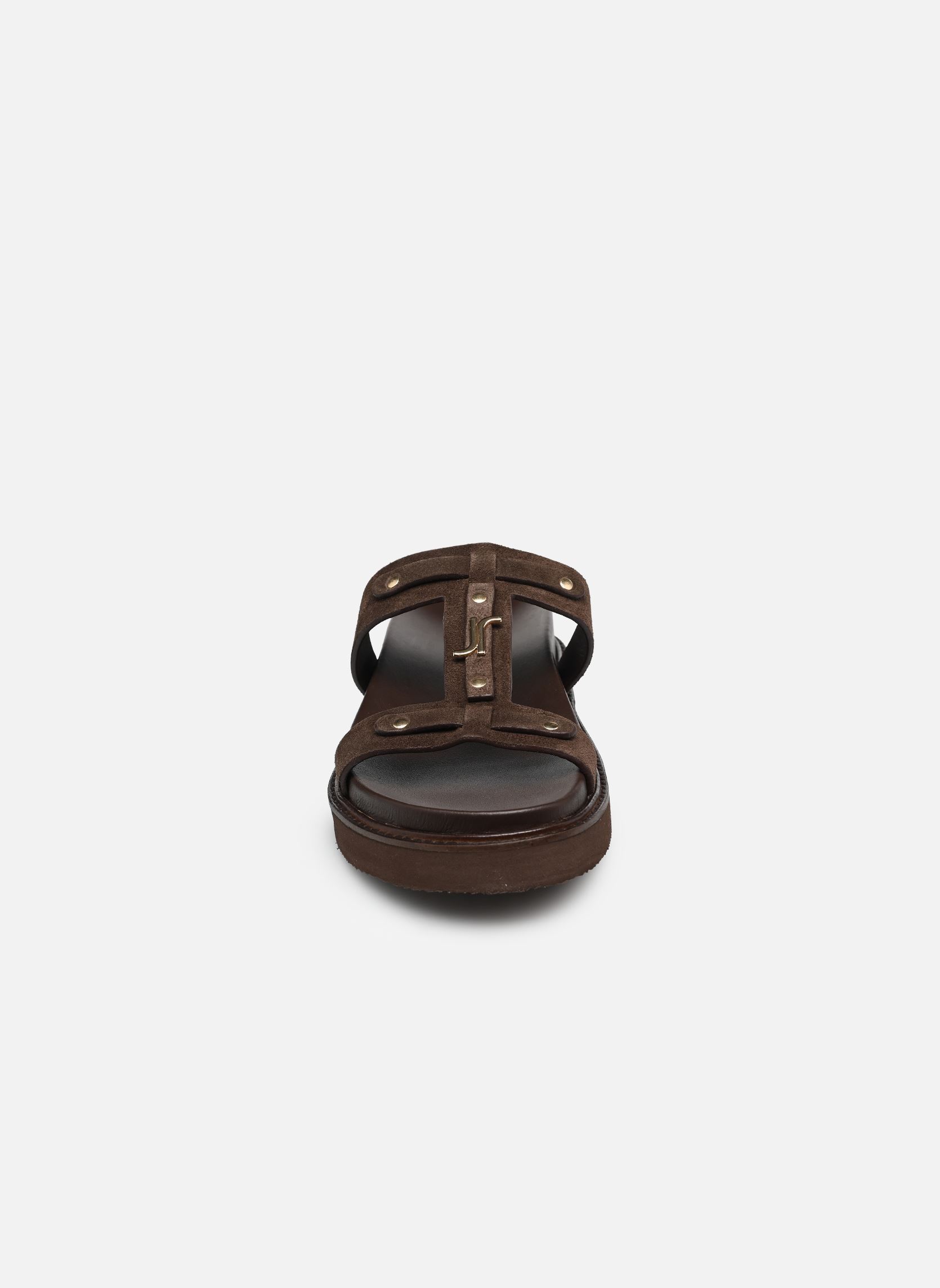 Mules et sabots LUANA femme marron Jonak Mules et sabots LUANA femme marron Croute marron