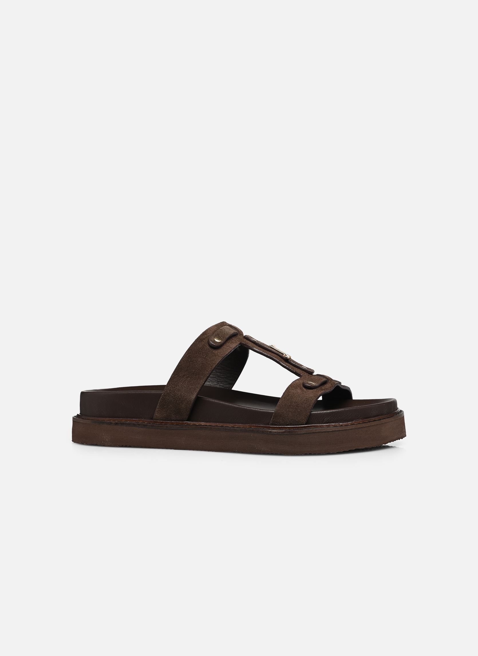 Mules et sabots LUANA femme marron Jonak Mules et sabots LUANA femme marron Croute marron
