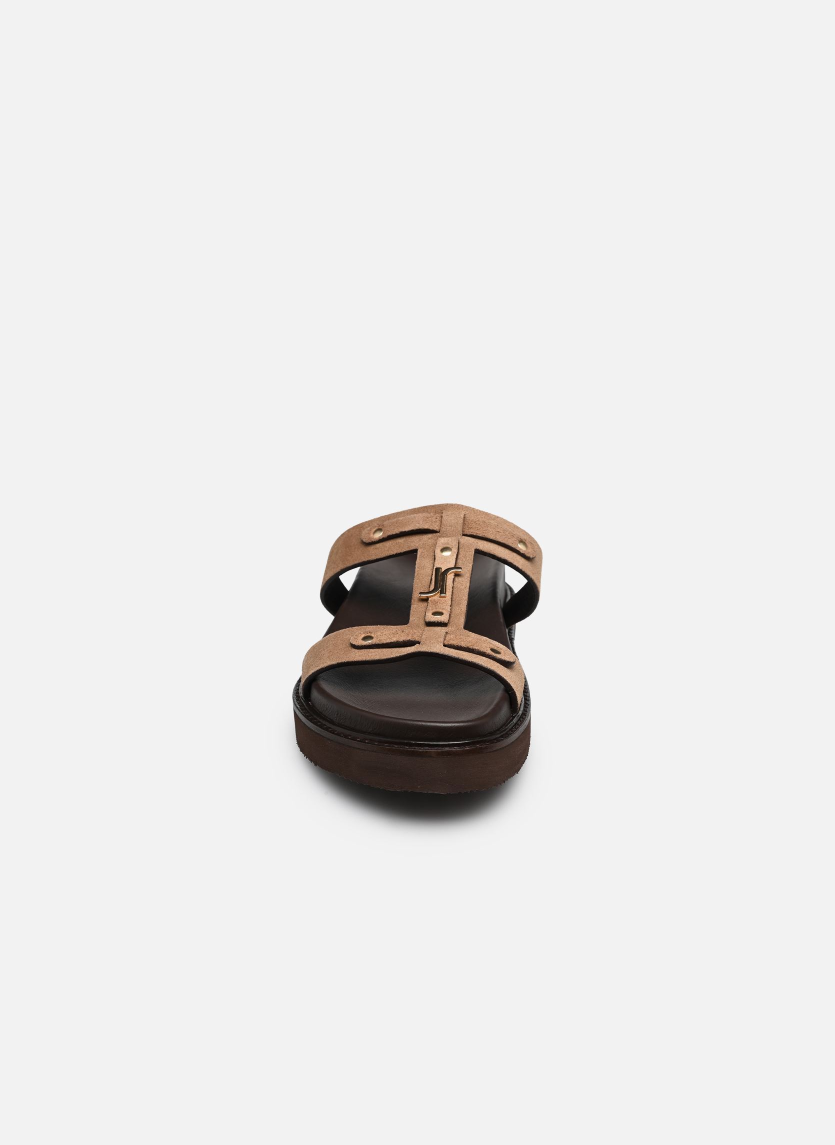 Muilen en klompen LUANA dames beige Jonak Muilen en klompen LUANA dames beige Croute taupe