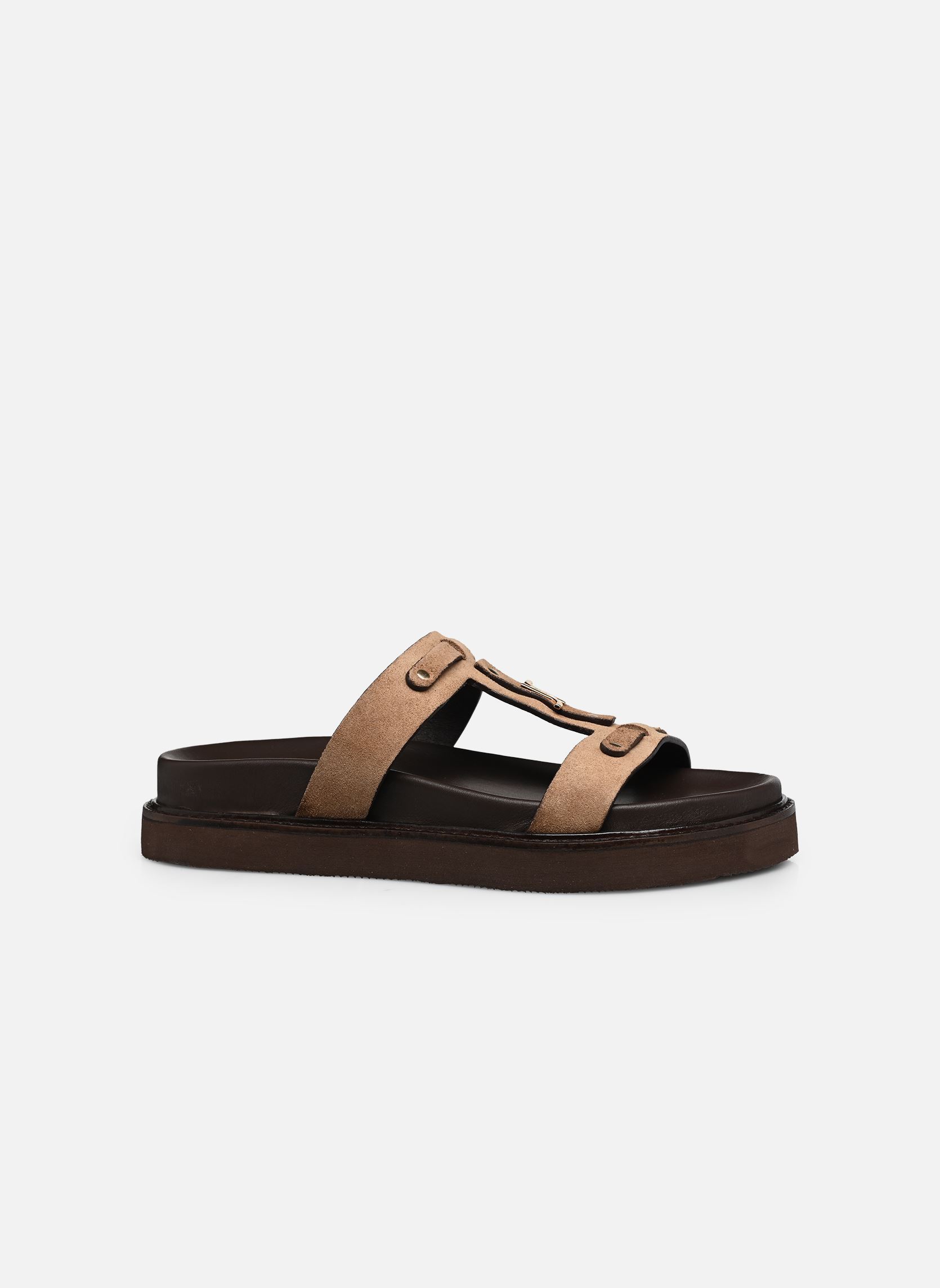 Muilen en klompen LUANA dames beige Jonak Muilen en klompen LUANA dames beige Croute taupe