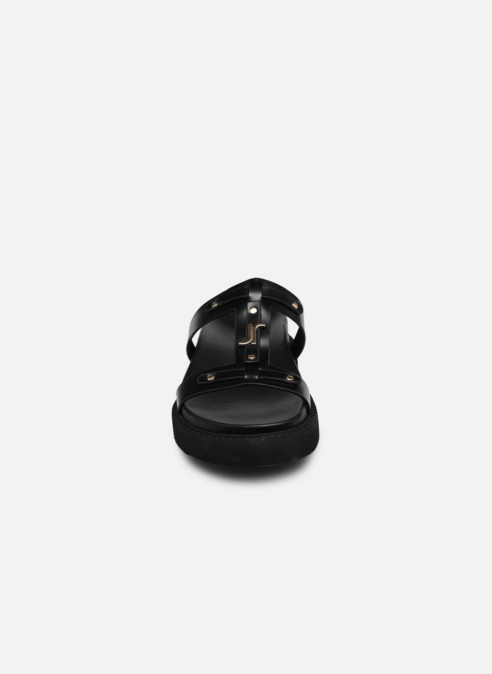 Mules et sabots LUANA femme noir Jonak Mules et sabots LUANA femme noir CUIR GLACE NOIR