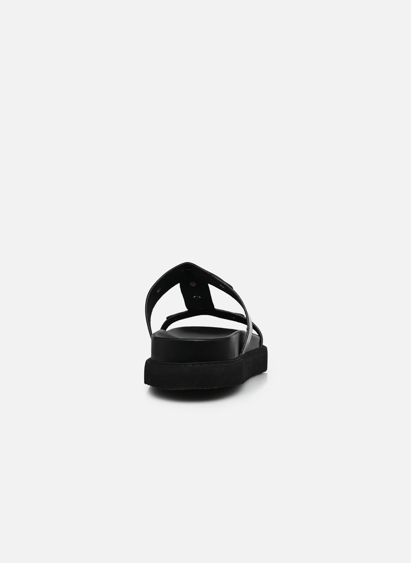 Mules et sabots LUANA femme noir Jonak Mules et sabots LUANA femme noir CUIR GLACE NOIR