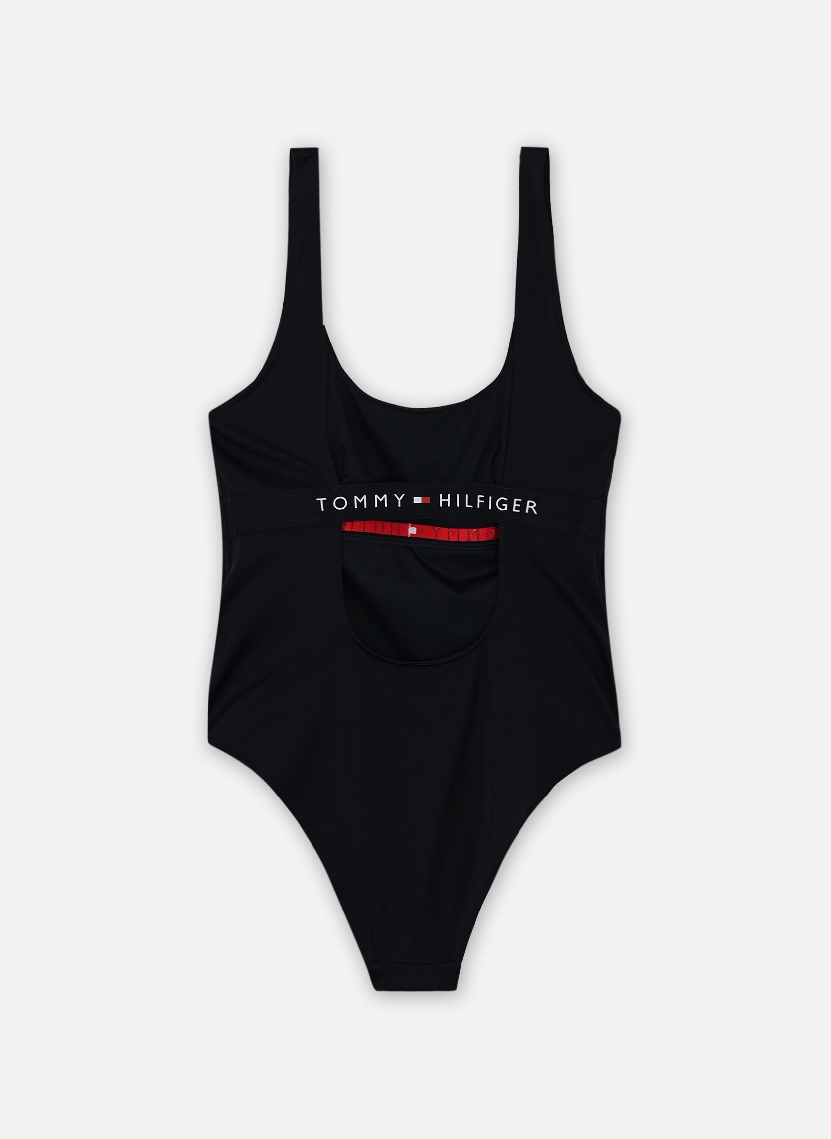 Badpak One Piece UW0UW04126 dames blauw Tommy Hilfiger Badpak One Piece UW0UW04126 dames blauw DESERT SKY