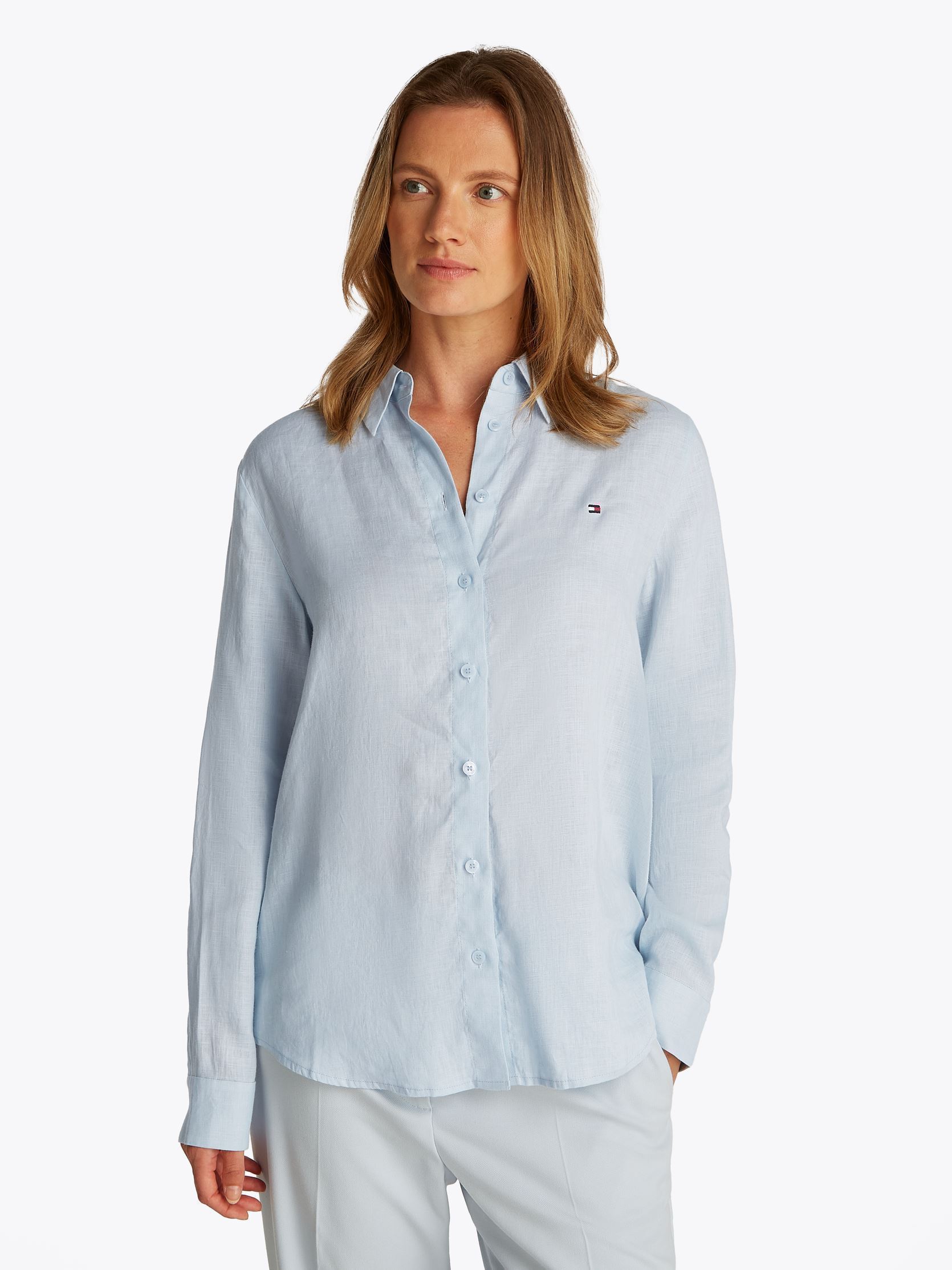 Vêtements Tommy Hilfiger Ess Linen Relaxed Sh WW0WW44679 pour Accessoires