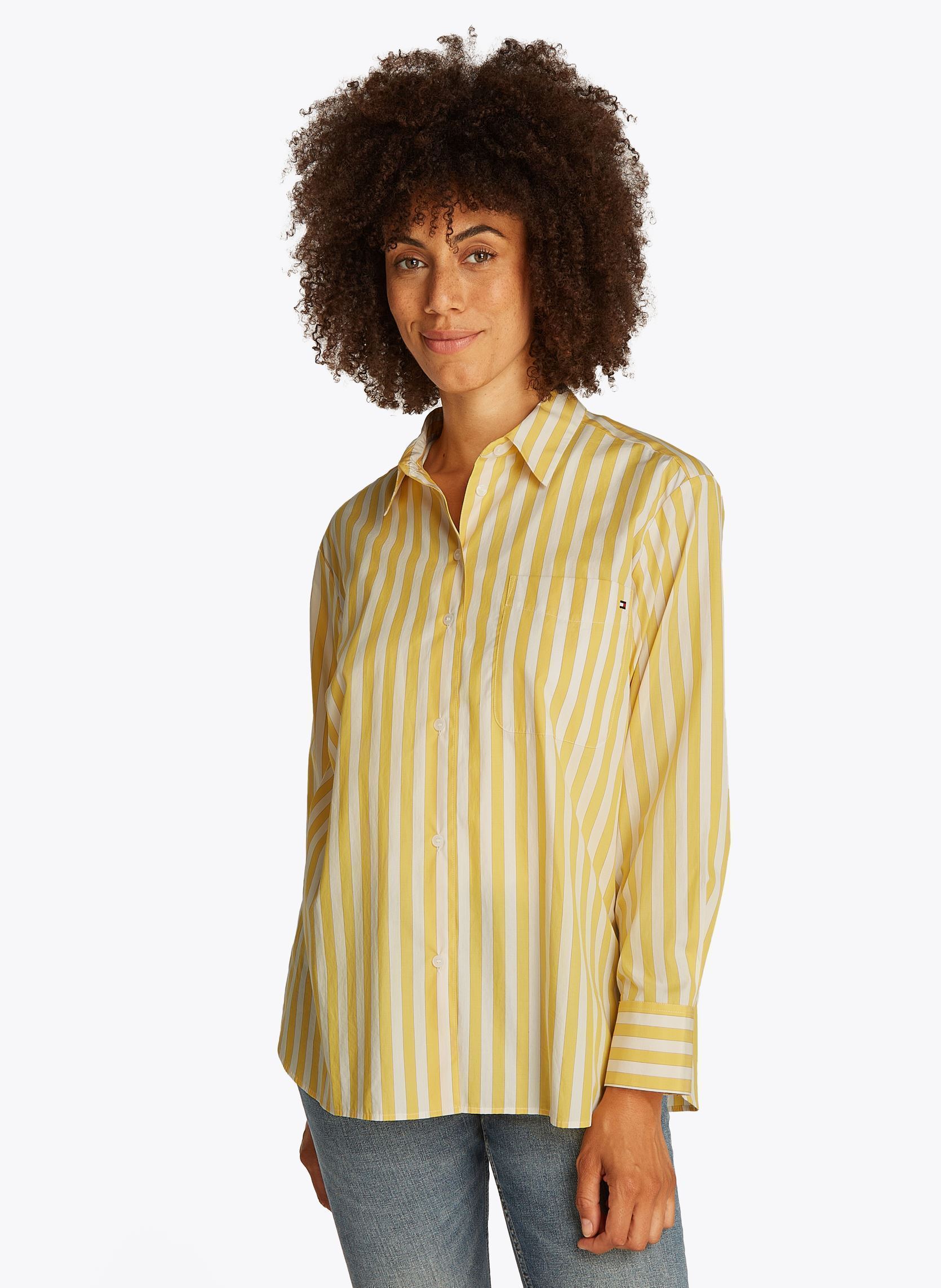 Chemise Tommy Hilfiger ESS POPLIN EASY FIT SHIRT FR - vue 3