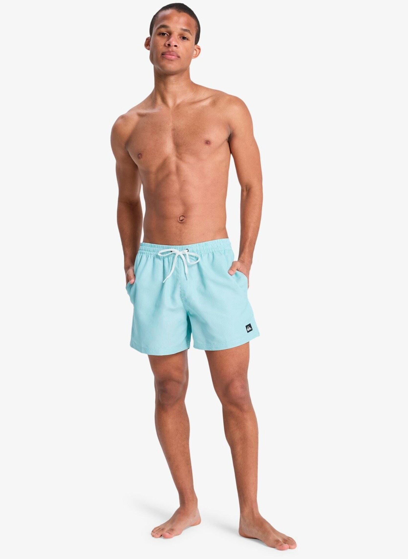 Badeshorts Everyday Deluxe Volley 15 EQYJV04101 herren blau Quiksilver Badeshorts Everyday Deluxe Volley 15 EQYJV04101 herren blau Aqua