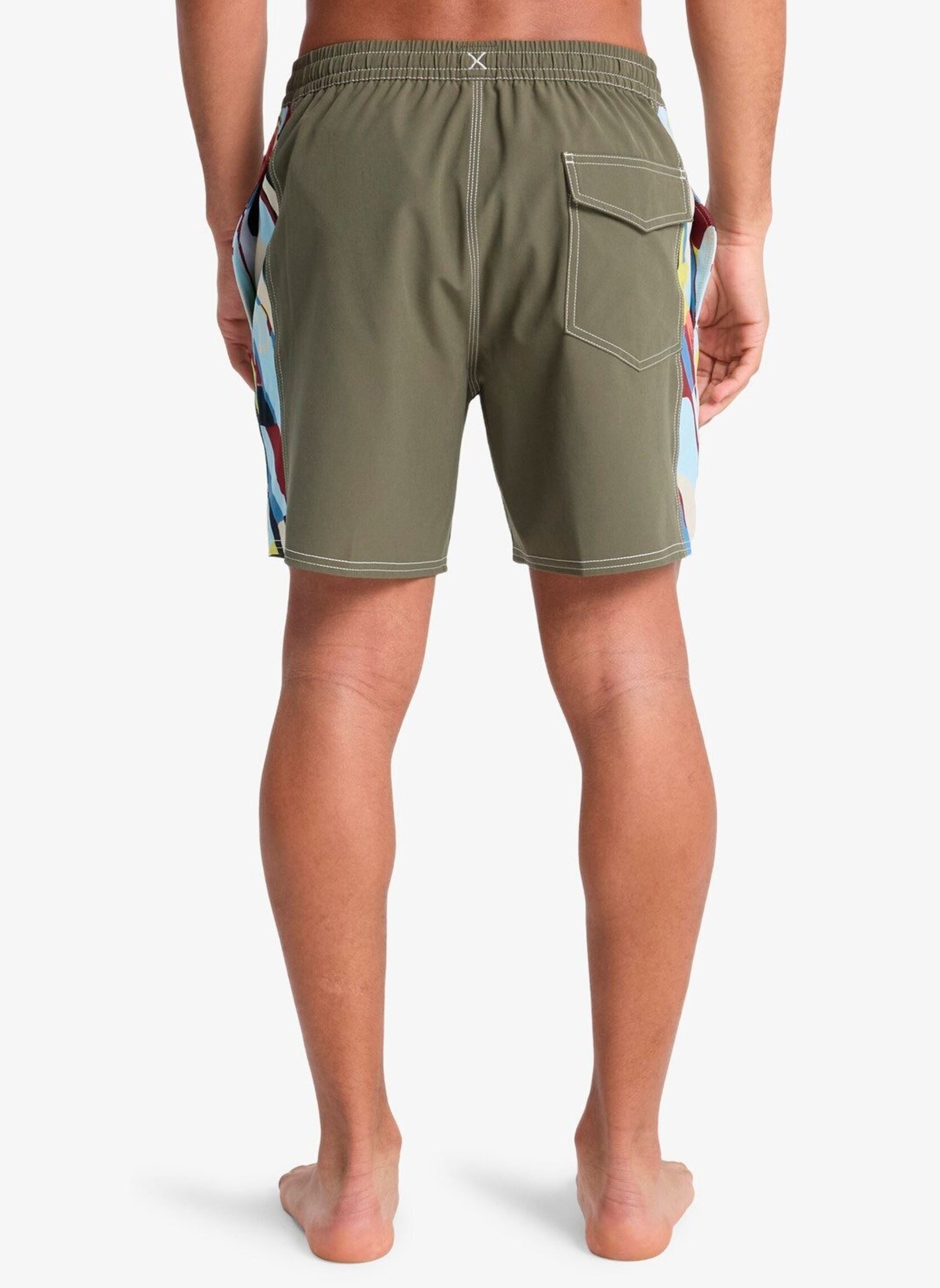 Badeshorts Original Arch Volley 17 EQYJV04109 herren grün Quiksilver Badeshorts Original Arch Volley 17 EQYJV04109 herren grün grape leaf