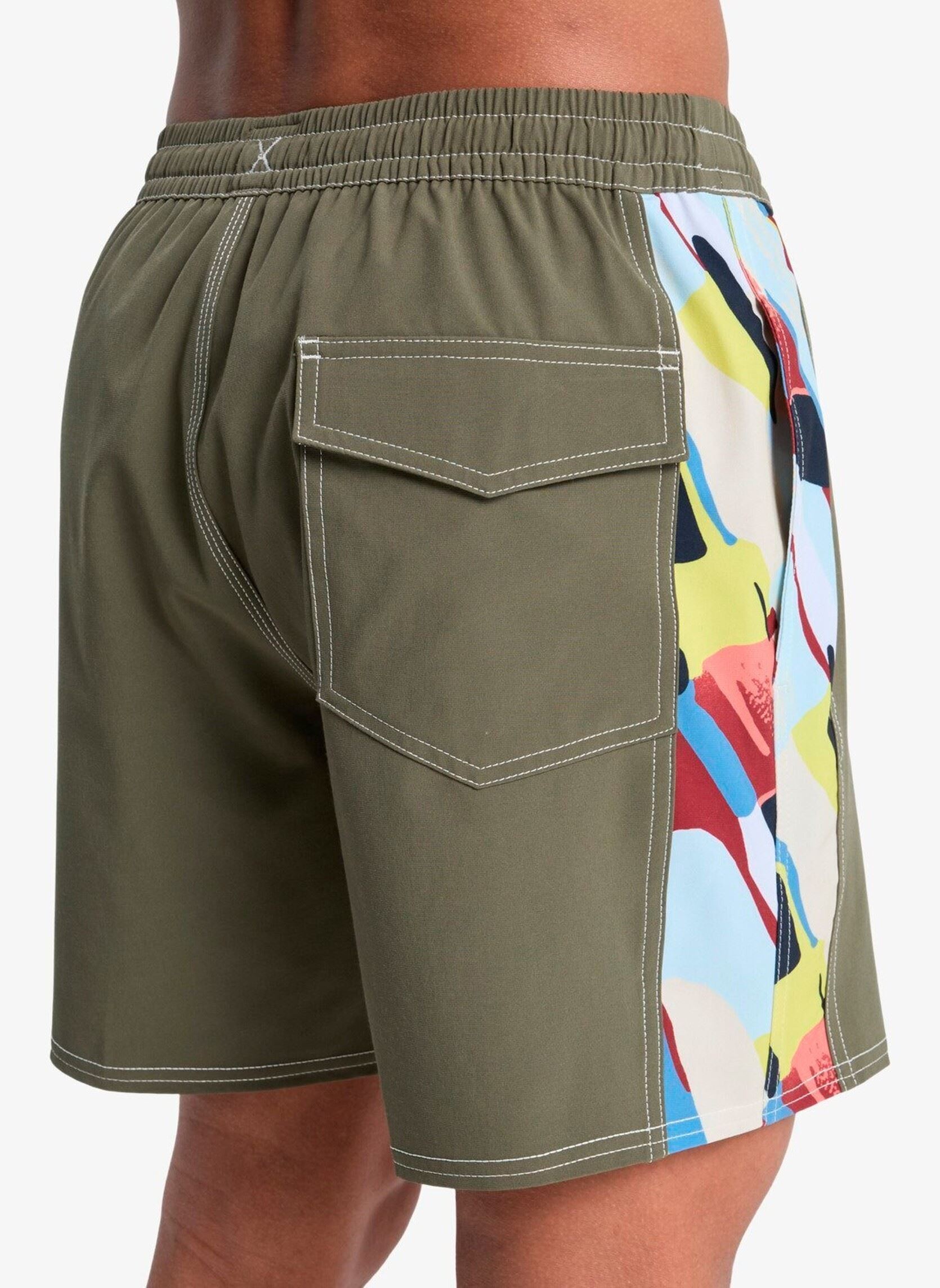 Badeshorts Original Arch Volley 17 EQYJV04109 herren grün Quiksilver Badeshorts Original Arch Volley 17 EQYJV04109 herren grün grape leaf