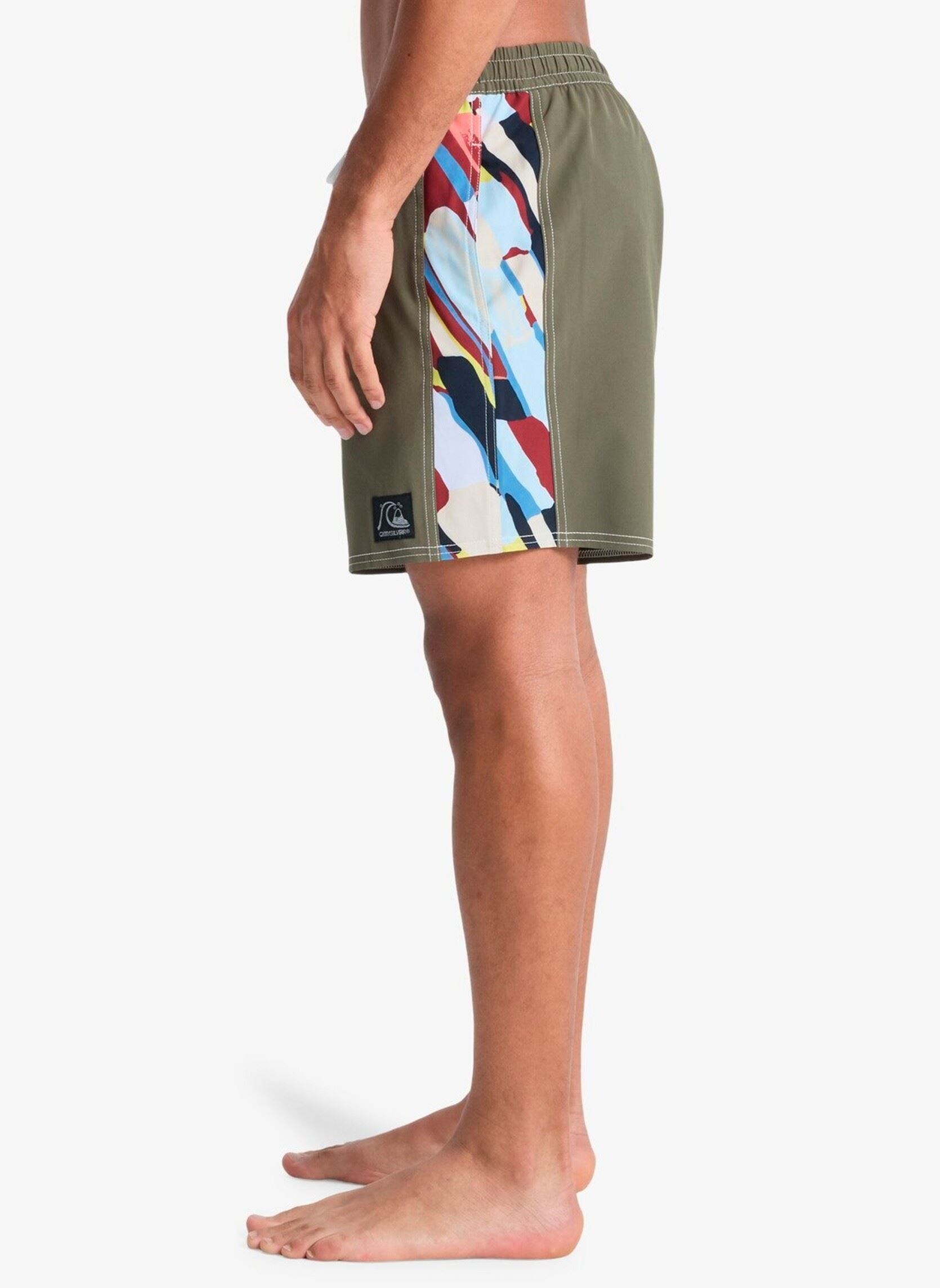 Badeshorts Original Arch Volley 17 EQYJV04109 herren grün Quiksilver Badeshorts Original Arch Volley 17 EQYJV04109 herren grün grape leaf