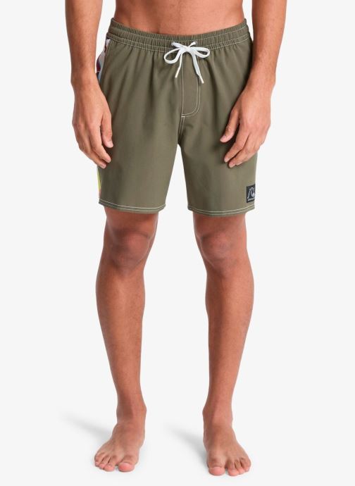 Quiksilver Shorts de bain Original Arch Volley 17 EQYJV04109 homme vert