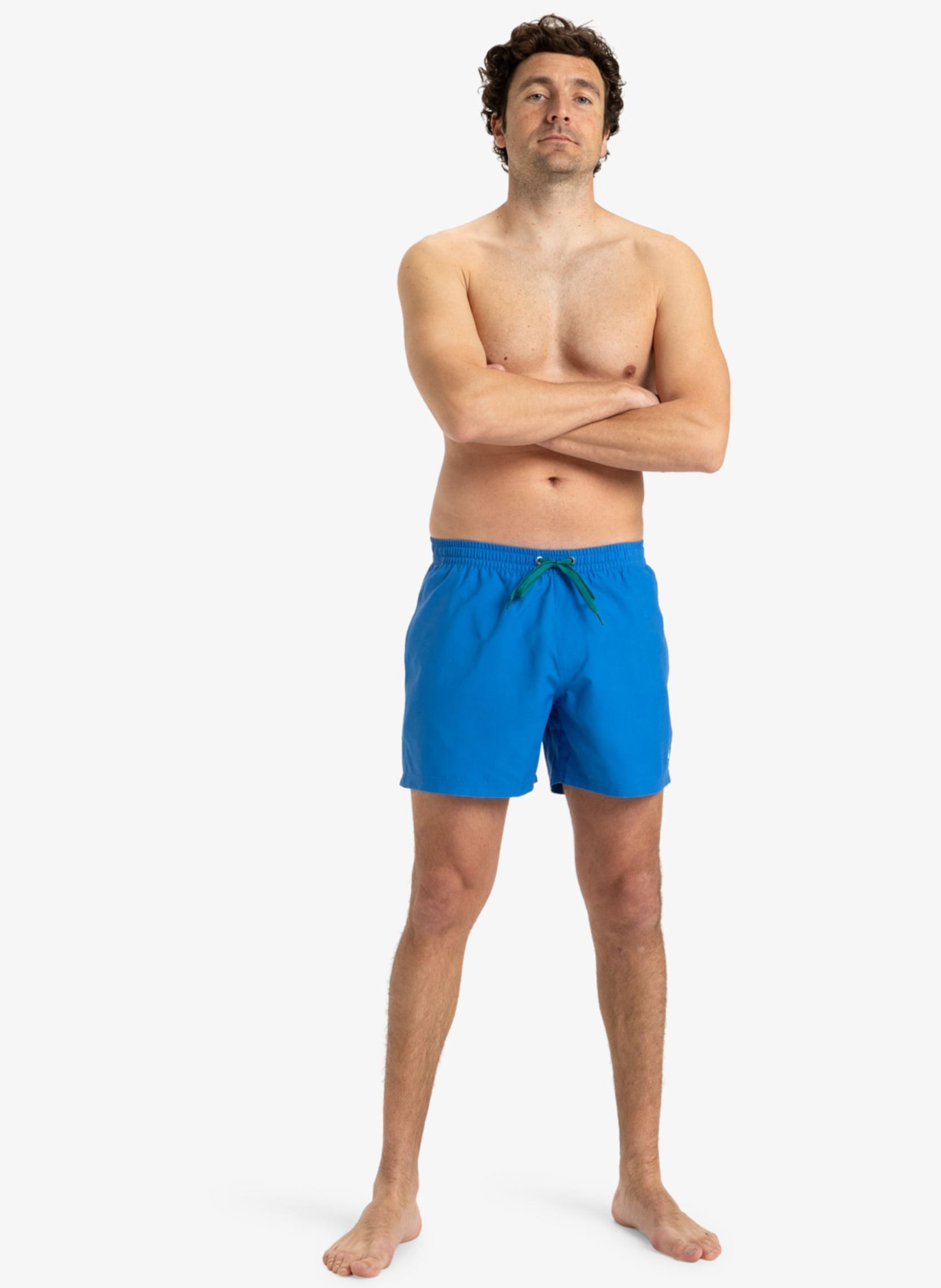 Shorts de bain Everyday Solid Volley 15 EQYJV04120 homme bleu Quiksilver Shorts de bain Everyday Solid Volley 15 EQYJV04120 homme bleu NEBULAS BLUE