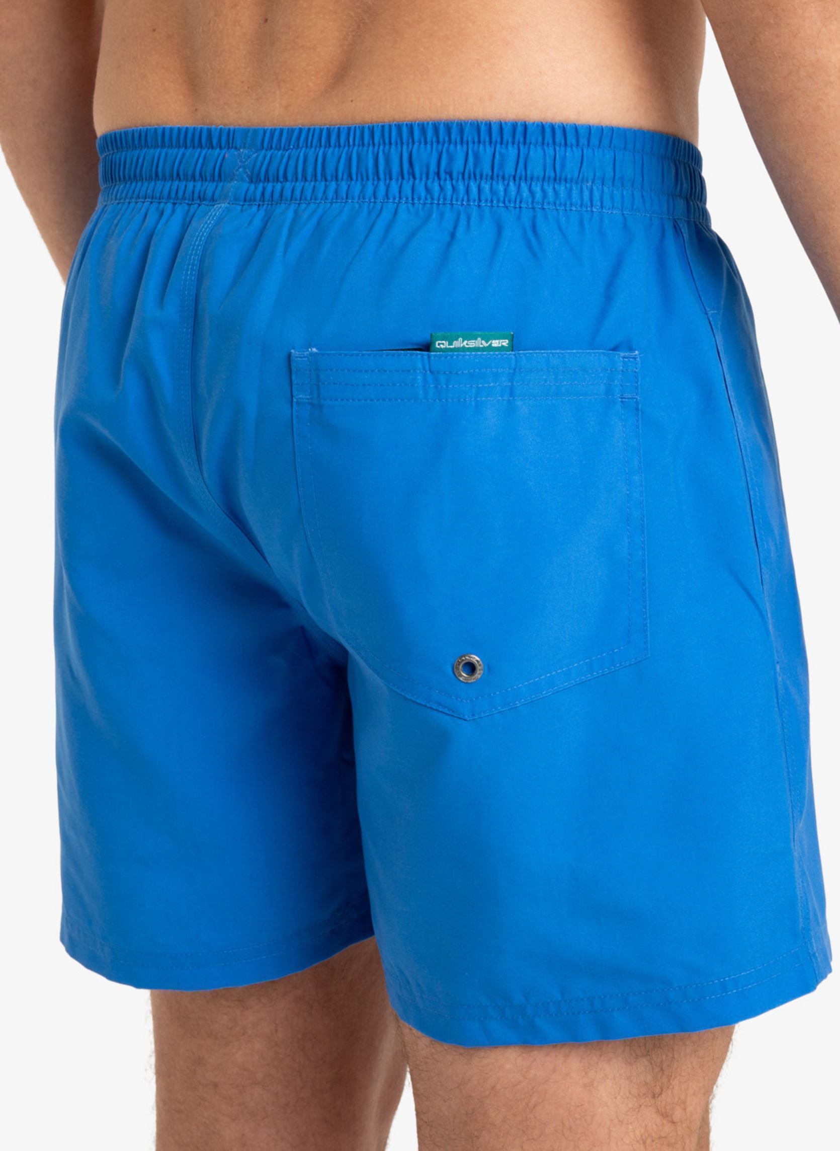 Shorts de bain Everyday Solid Volley 15 EQYJV04120 homme bleu Quiksilver Shorts de bain Everyday Solid Volley 15 EQYJV04120 homme bleu NEBULAS BLUE