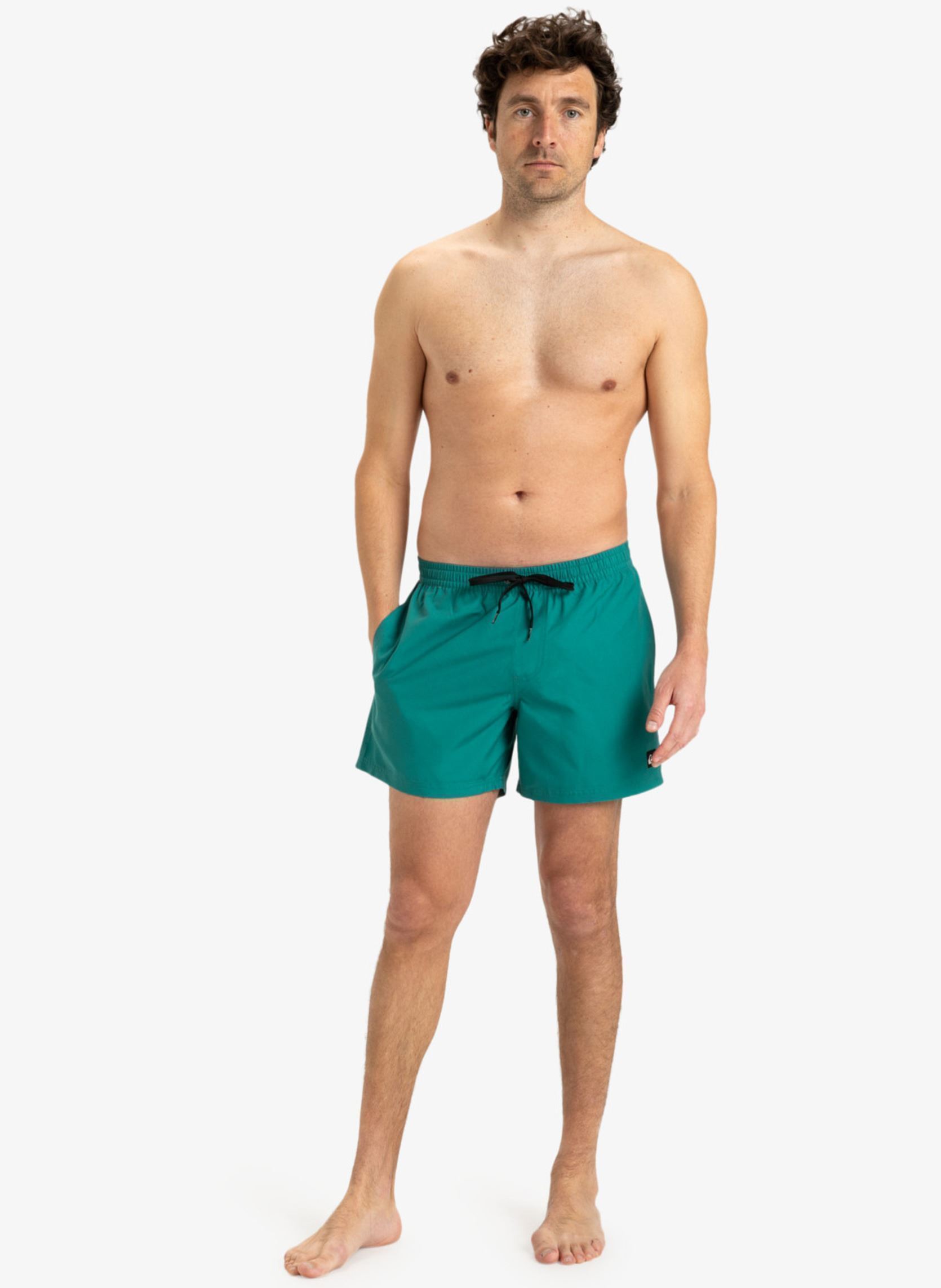 Zwemshorts Everyday Solid Volley 15 EQYJV04120 heren groen Quiksilver Zwemshorts Everyday Solid Volley 15 EQYJV04120 heren groen TEAL GREEN