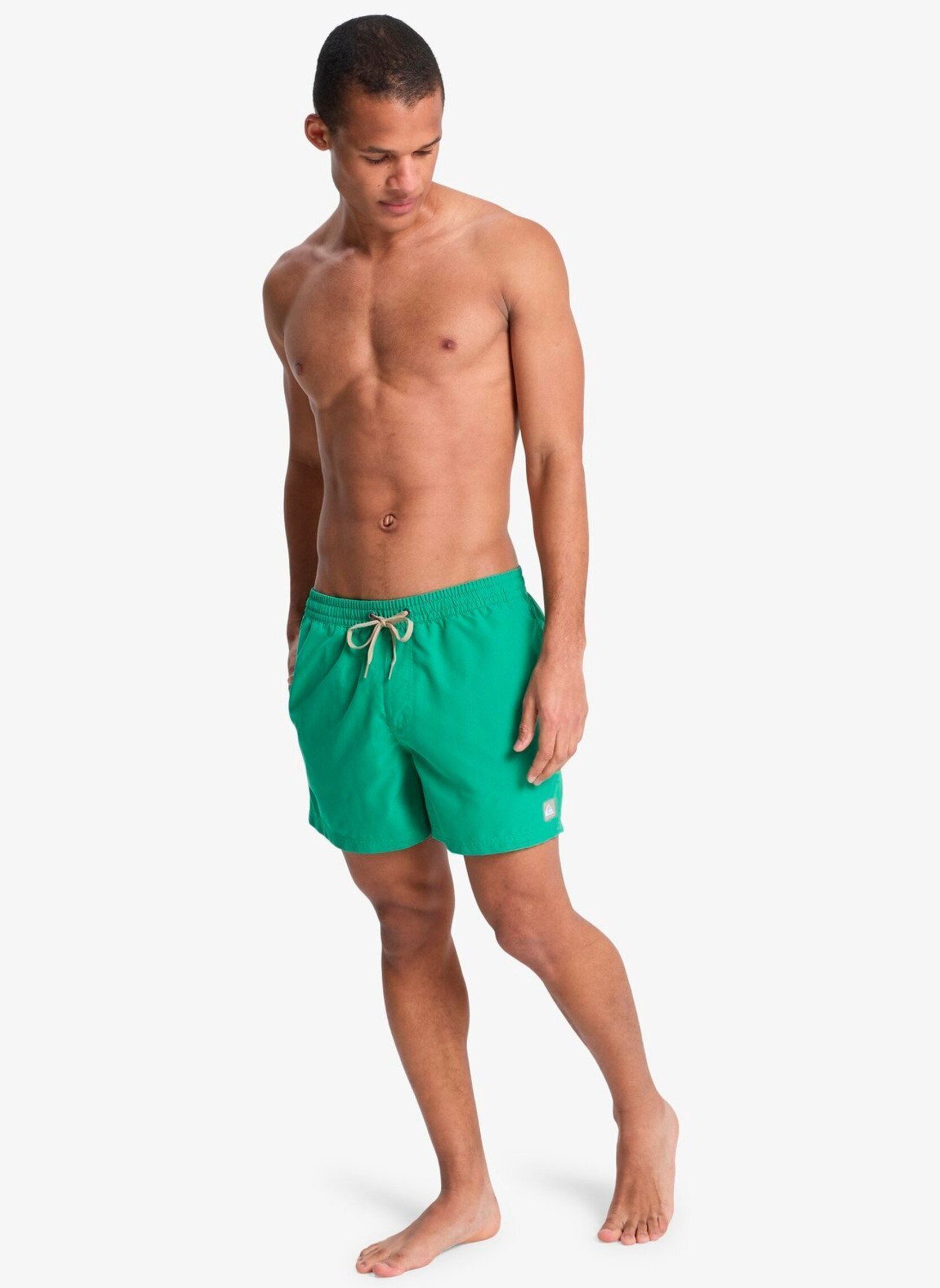 Badeshorts Everyday Solid Volley 15 EQYJV04120 herren grün Quiksilver Badeshorts Everyday Solid Volley 15 EQYJV04120 herren grün Leprechaun