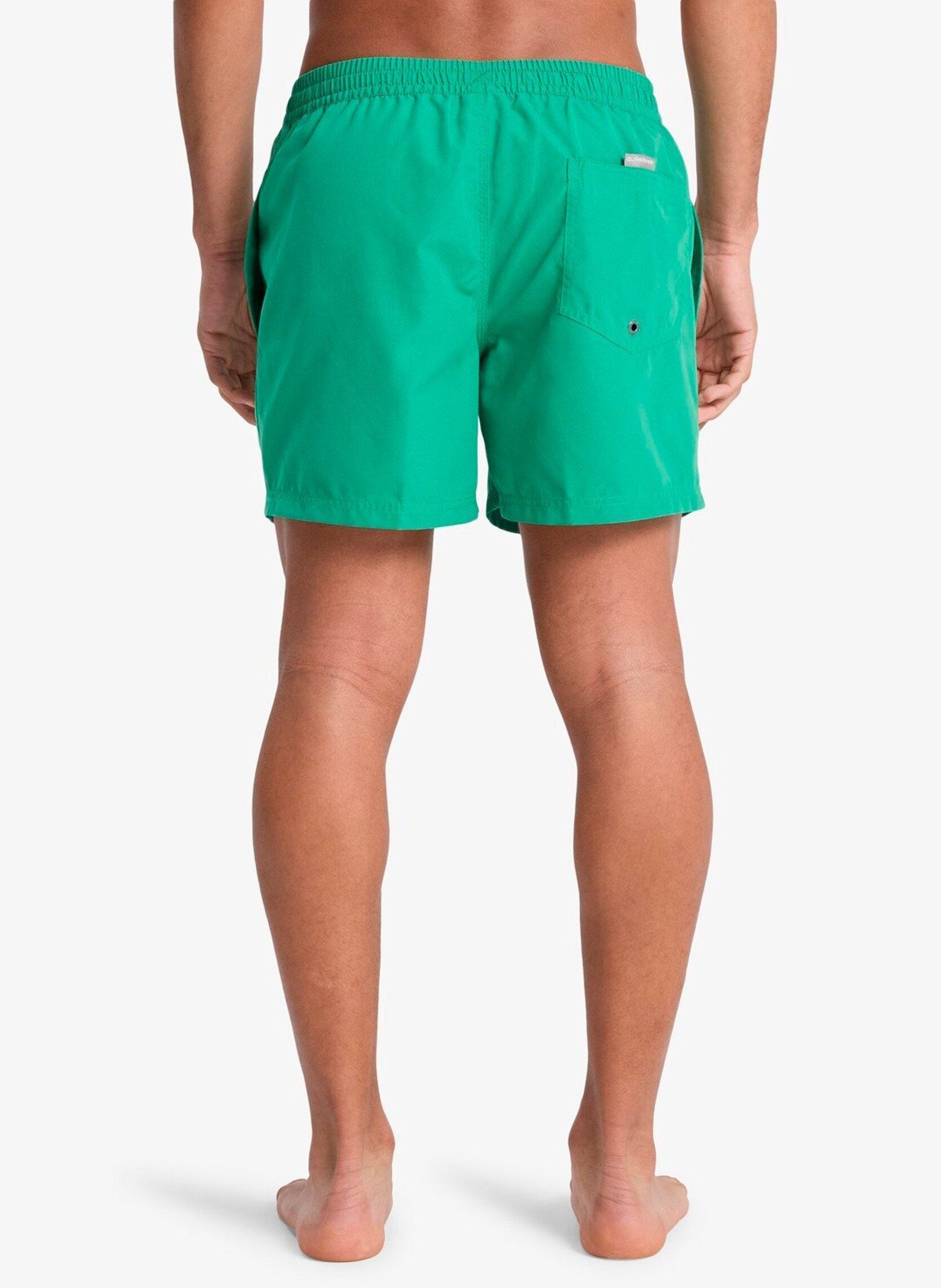 Badeshorts Everyday Solid Volley 15 EQYJV04120 herren grün Quiksilver Badeshorts Everyday Solid Volley 15 EQYJV04120 herren grün Leprechaun