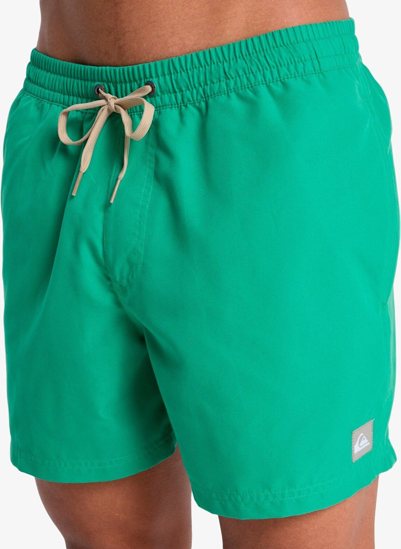 Badeshorts Everyday Solid Volley 15 EQYJV04120 herren grün Quiksilver Badeshorts Everyday Solid Volley 15 EQYJV04120 herren grün Leprechaun