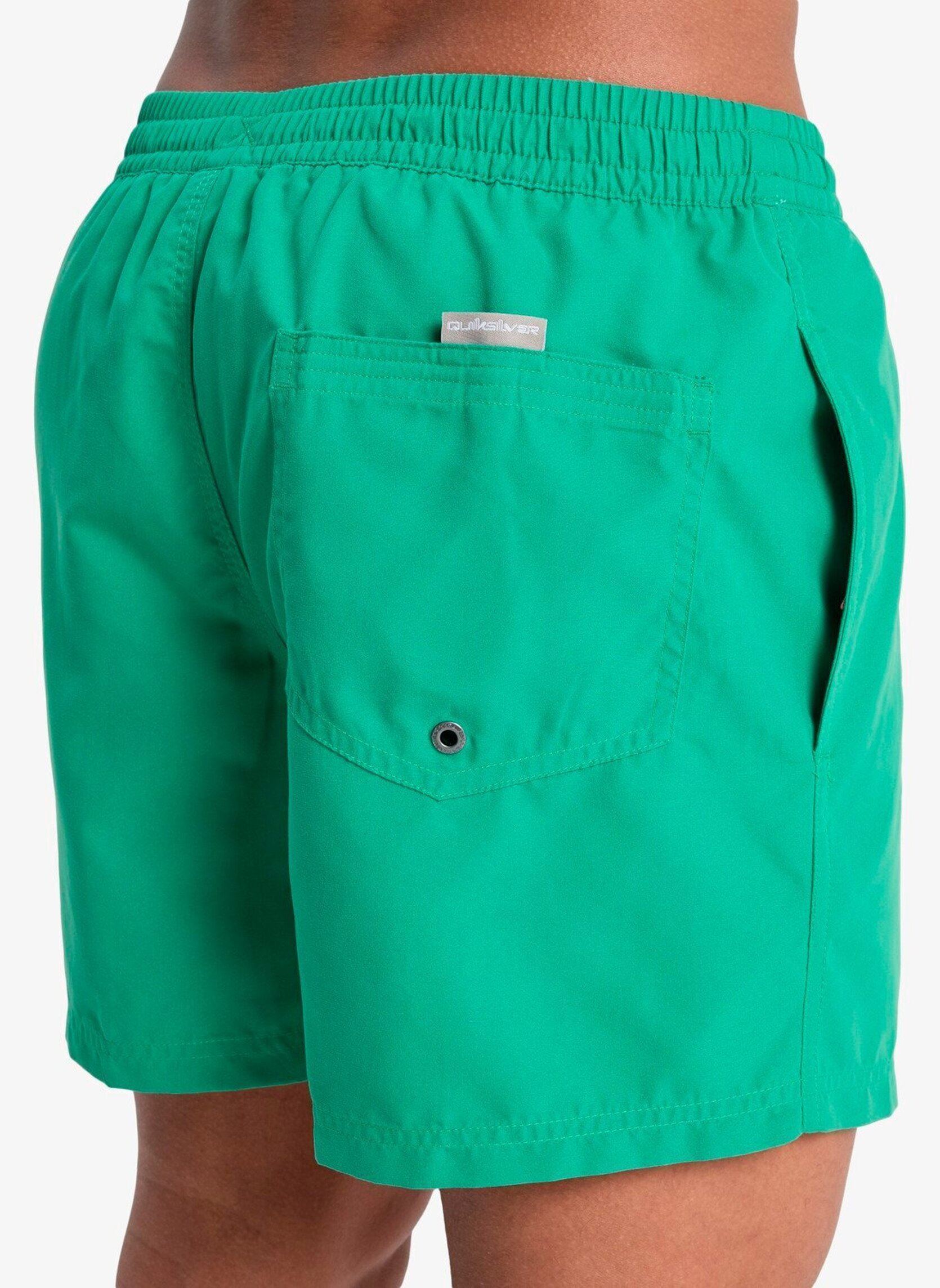 Badeshorts Everyday Solid Volley 15 EQYJV04120 herren grün Quiksilver Badeshorts Everyday Solid Volley 15 EQYJV04120 herren grün Leprechaun