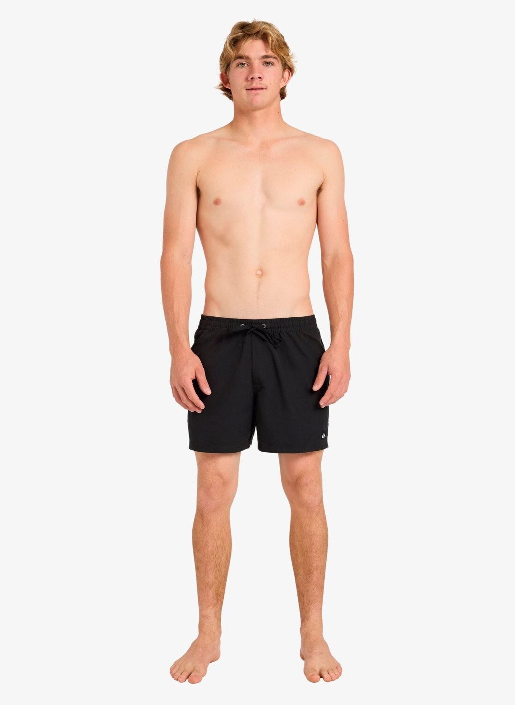 Zwemshorts Everyday Solid Volley 15 EQYJV04120 heren zwart Quiksilver Zwemshorts Everyday Solid Volley 15 EQYJV04120 heren zwart Black