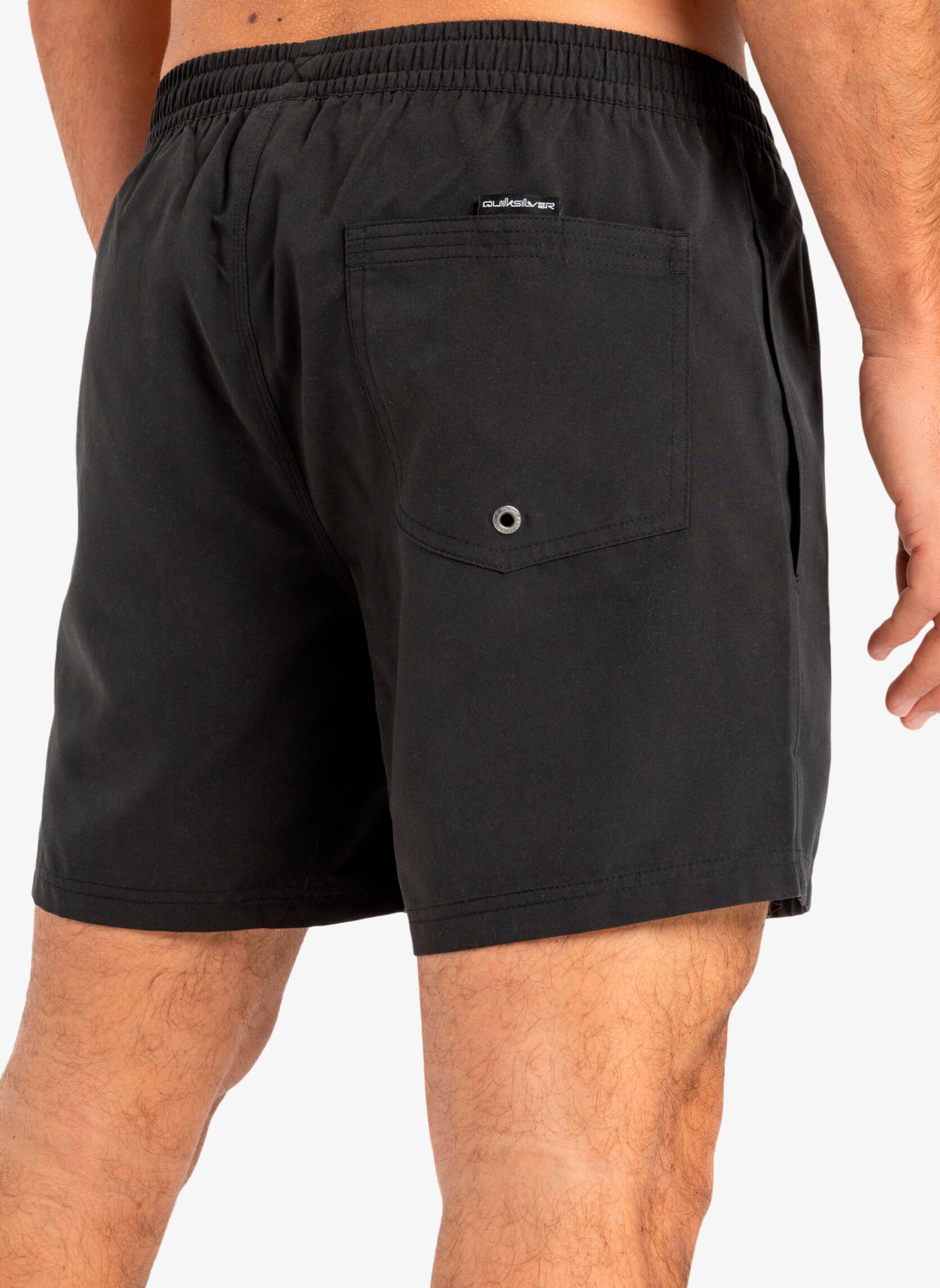 Zwemshorts Everyday Solid Volley 15 EQYJV04120 heren zwart Quiksilver Zwemshorts Everyday Solid Volley 15 EQYJV04120 heren zwart Black