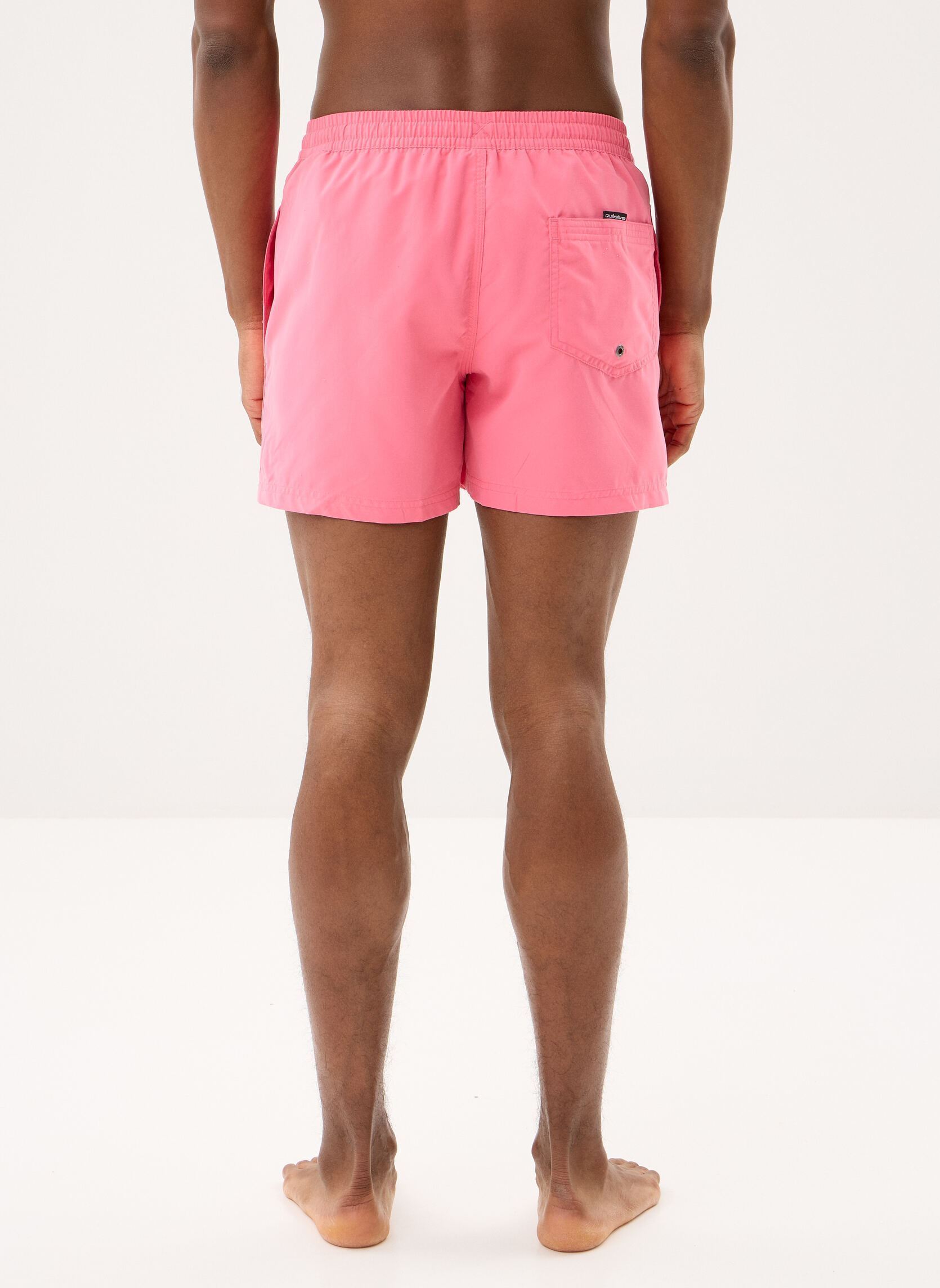 Shorts de bain Everyday Solid Volley 15 EQYJV04120 homme rose Quiksilver Shorts de bain Everyday Solid Volley 15 EQYJV04120 homme rose Pink lemonade