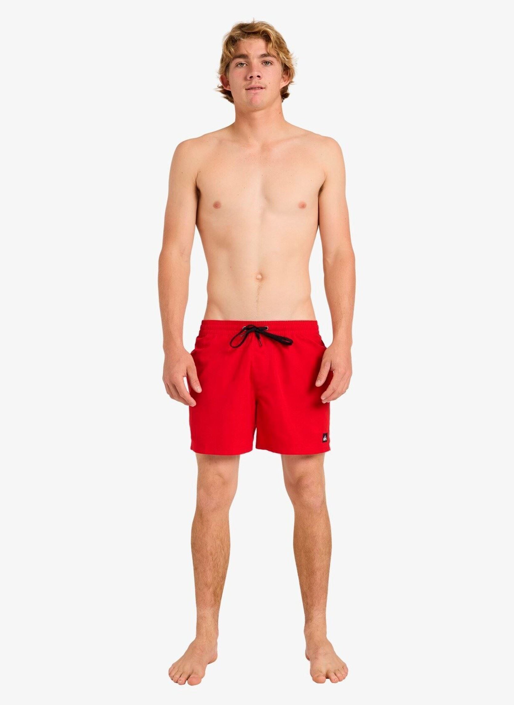 Zwemshorts Everyday Solid Volley 15 EQYJV04120 heren rood Quiksilver Zwemshorts Everyday Solid Volley 15 EQYJV04120 heren rood Salsa