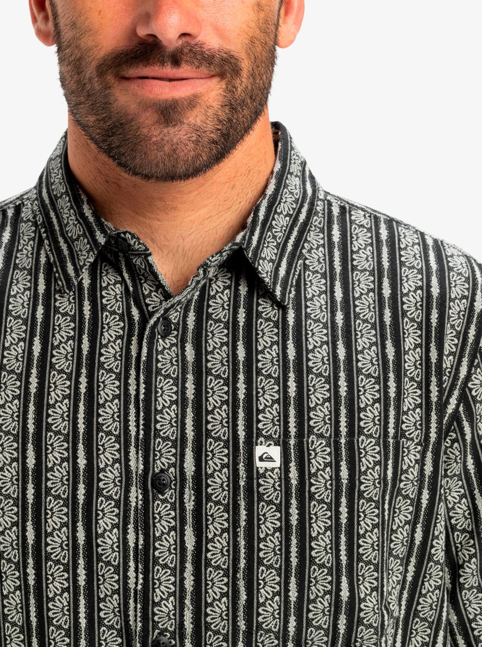 Chemises Street Way Ss EQYWT04608 homme noir Quiksilver Chemises Street Way Ss EQYWT04608 homme noir BLACK STREET WAY