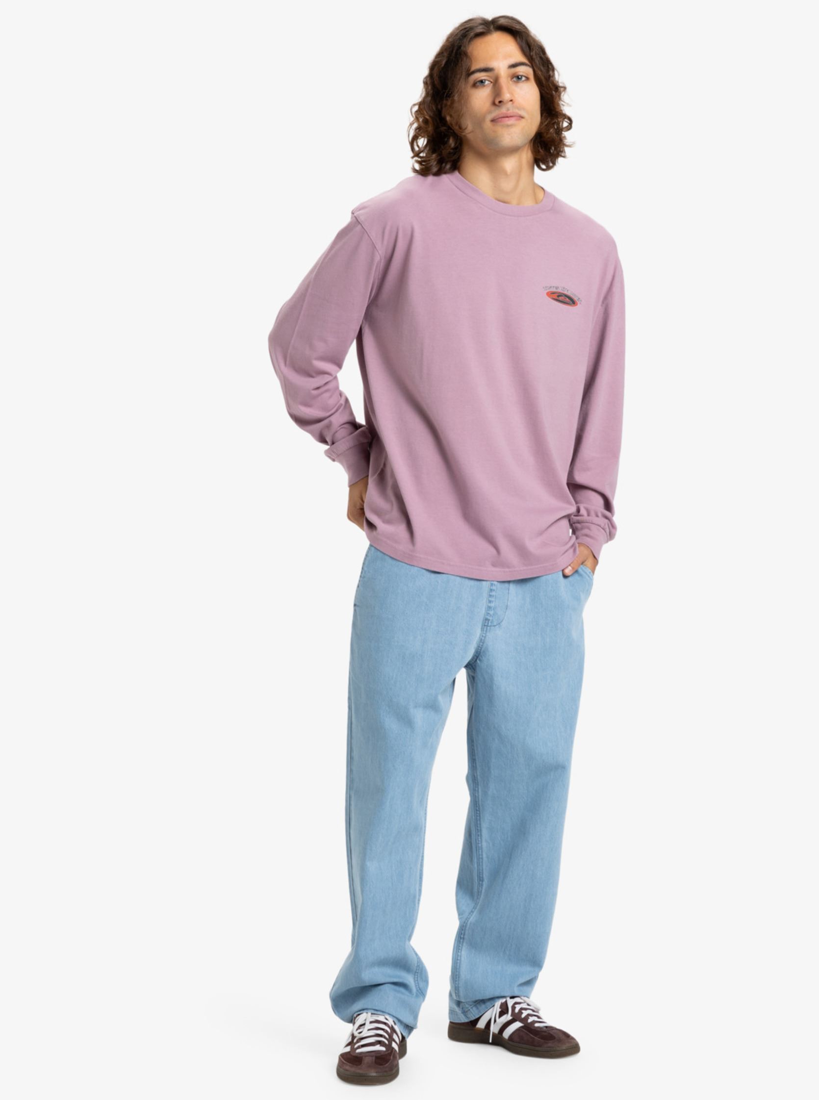 Jeans droit Taxer Regular Denim Pant EQYDP03494 homme bleu Quiksilver Jeans droit Taxer Regular Denim Pant EQYDP03494 homme bleu 2001 Stone Wash