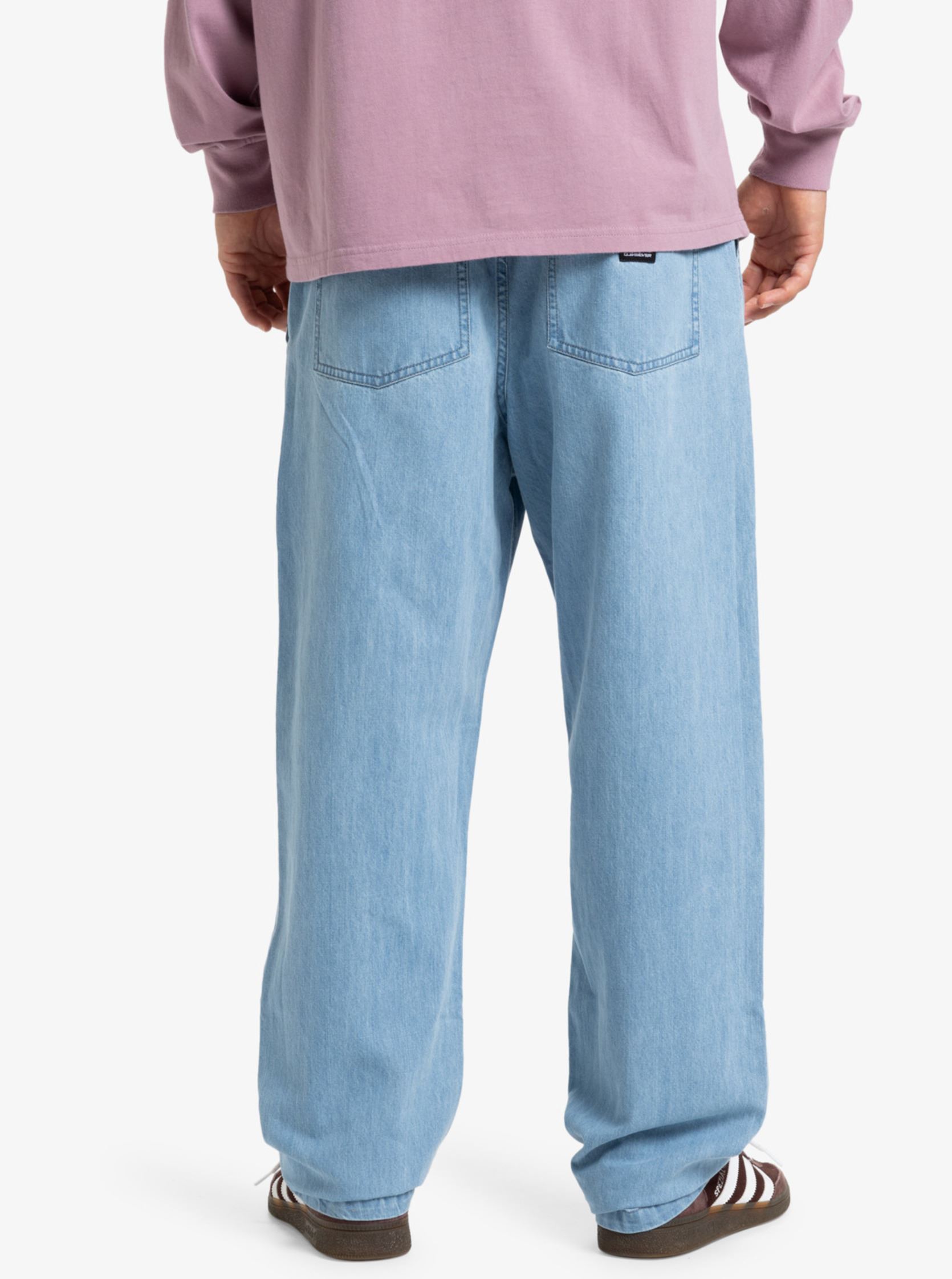 Jeans droit Taxer Regular Denim Pant EQYDP03494 homme bleu Quiksilver Jeans droit Taxer Regular Denim Pant EQYDP03494 homme bleu 2001 Stone Wash